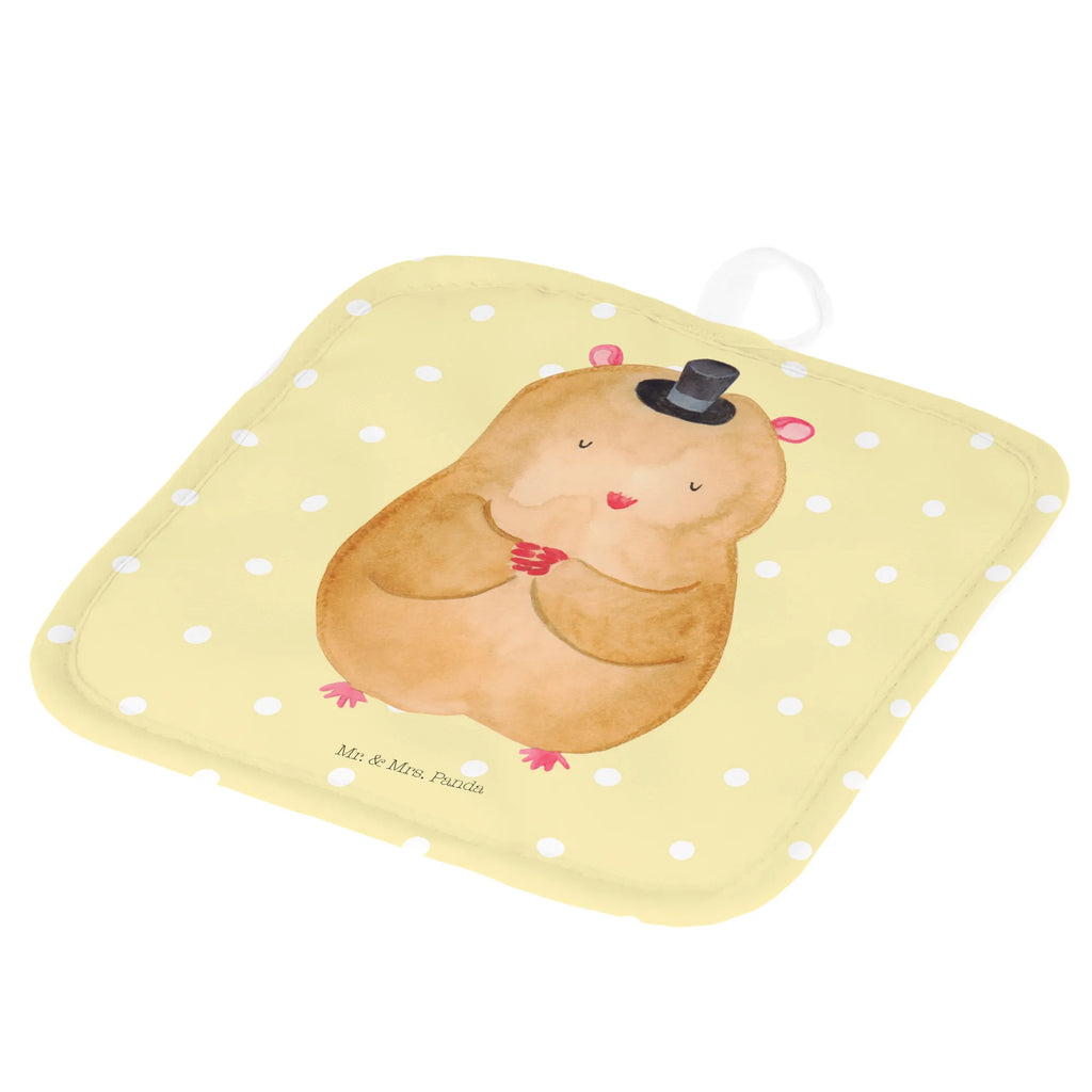 2-elementowy zestaw podkładek pod garnki Chomik kapelusz Topfuntersetzer, Topflappenset, Topflappen 2er Set, Topflappen Set, Topfhandschuhe, Topflappen, topfhalter, 2er Set Topflappen, Lustige Sprüche, Tiere, Tiermotive, Gute Laune, Magier, Zylinder, Hut, Zwerghamster, Zauberer, Hamster