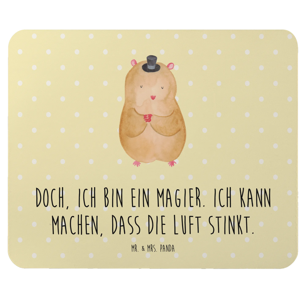 Podkładka pod mysz Chomik kapelusz Büroausstattung, Mauspad, Computer zubehör, PC Zubehör, Einzigartiges Mauspad, Mousepad, Arbeitszimmer, Mauspad Büro, Mausunterlage, Designer Mauspad, Tiermotive, Gute Laune, lustige Sprüche, Tiere, Magier, Hamster, Hut, Zylinder, Zauberer, Zwerghamster