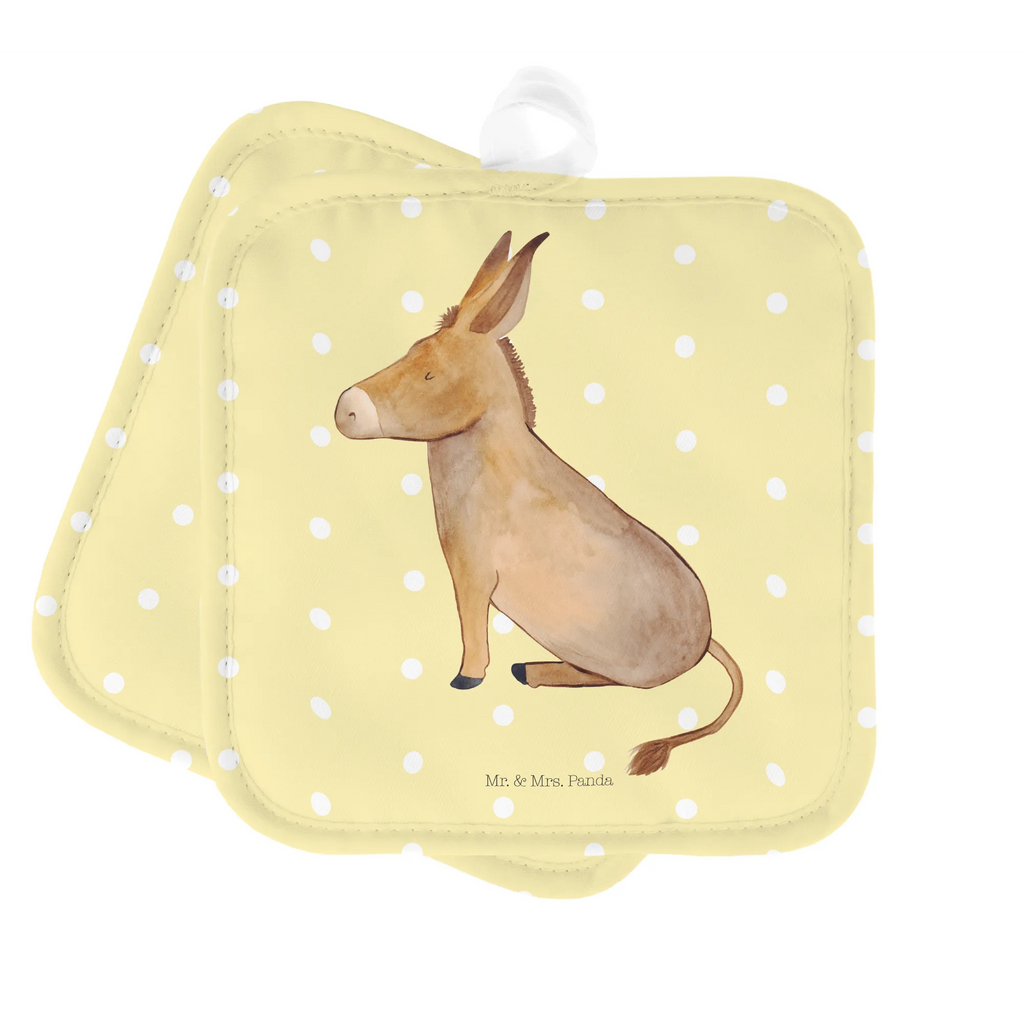 2er Set Topflappen  Esel Ofenhandschuhe, Topflappen Set, Topflappen mit Spruch, Schöne Topflappen, Topflappen lustig, Ofenhandschuh, Topfhandschuhe, Topflappen 2er Set, Topfuntersetzer, Topflappenset, Topflappen, Topfhandschuh, Tiermotive, Gute Laune, lustige Sprüche, Tiere, Lebensglück, Ziel, Lebensmut, Weisheit, Lebensziel, erfolg, positive gedanken, Mut, zuversicht, Esel, tapferkeit