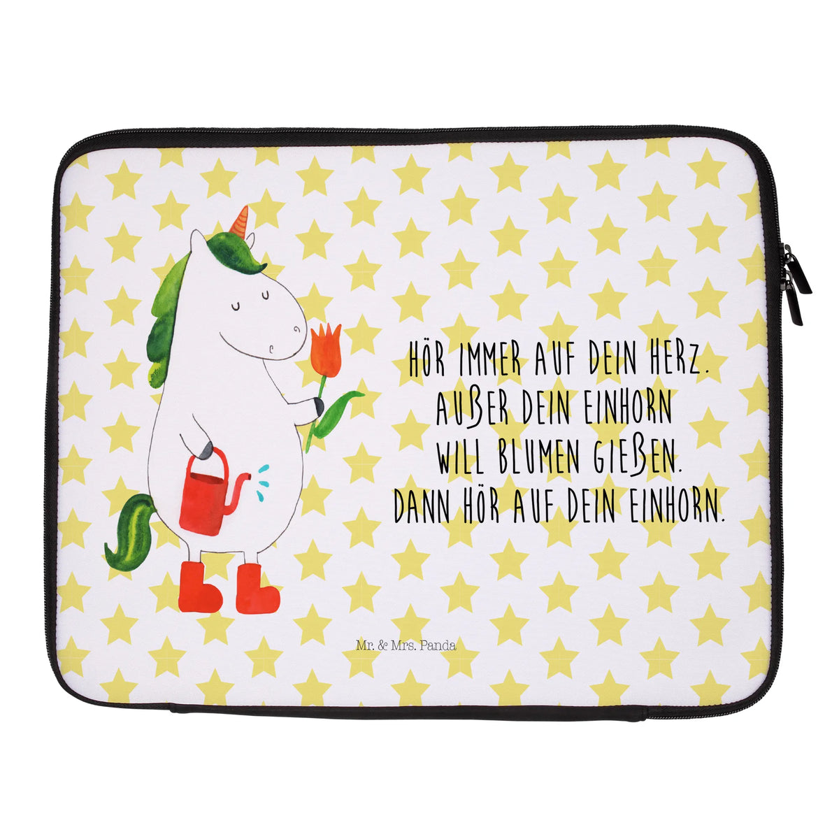 Notebook Tasche Einhorn Gärtner Notebook Tasche, Laptop, Computertasche, Tasche, Notebook-Tasche, Notebook-Reisehülle, Notebook Schutz, Einhorn, Einhörner, Einhorn Deko, Pegasus, Unicorn, Luftballon, Gießkanne, Giesskanne, Lebenslust, Freude, Blume, Freundin, Garten, Stiefel
