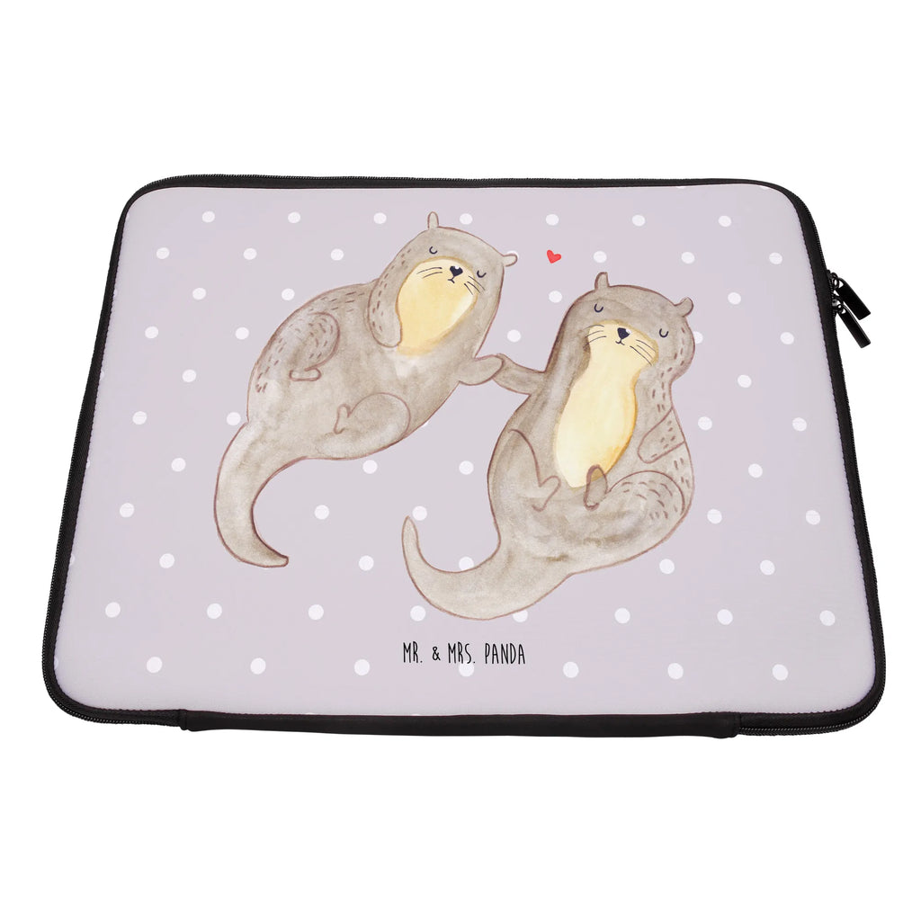 Laptop Bag otter holding hands otter, marten, sea otter, European otter, water mammal, aquatic animal, baby otter, predator, water, otter gifts, animal lover, gift ideas for animal lovers, animal, mammal, water animal, gifts for people in love, Otter Sea Otter Lake Otter