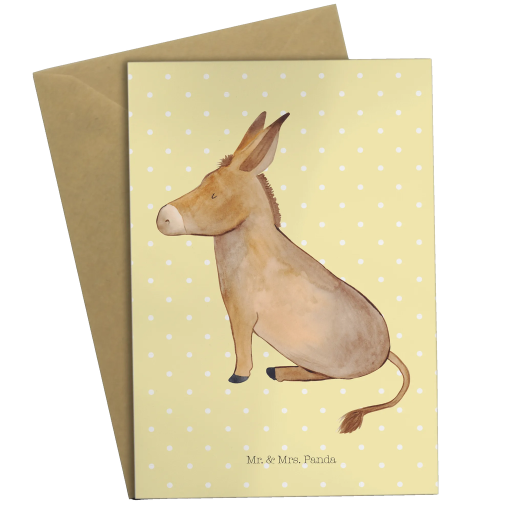 Greetings card Donkey Geburtstagskarte, Hochzeitskarte, Klappkarte, Glückwunschkarte, Grußkarte, Karte, Einladungskarte, Ansichtskarten, Tiermotive, Gute Laune, lustige Sprüche, Tiere, Lebensmut, positive gedanken, Lebensziel, erfolg, Weisheit, tapferkeit, Mut, Esel, Lebensglück, Ziel, zuversicht