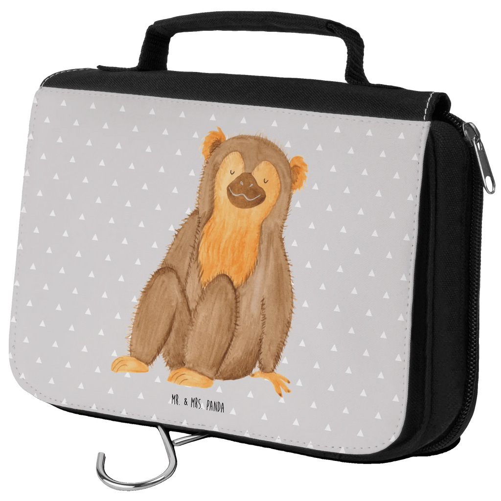 Wash bag Monkey Toilet bag, Wash bag, Gentlemen, To hang up, Cosmetic bag, Ladies, Africa, self-esteem, motivation, monkeys, monkey, respect, selfcare, self-love, love, self-confidence