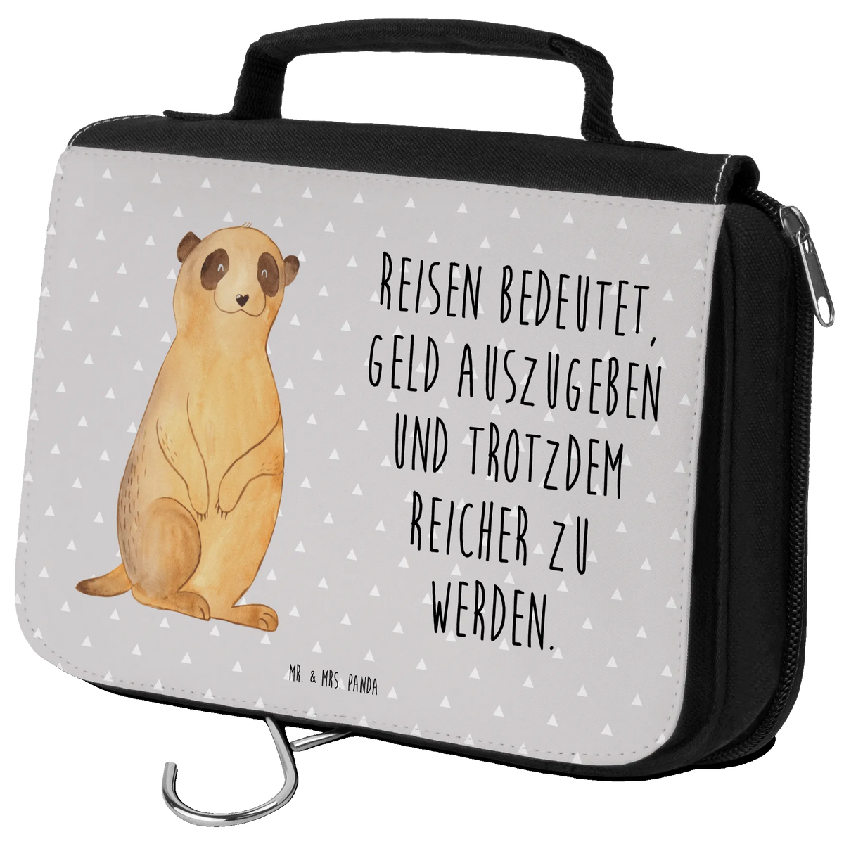 Wash bag Meerkat Africa, Meerkat, World trip, Travel, Road trip, Saying, Africa trip