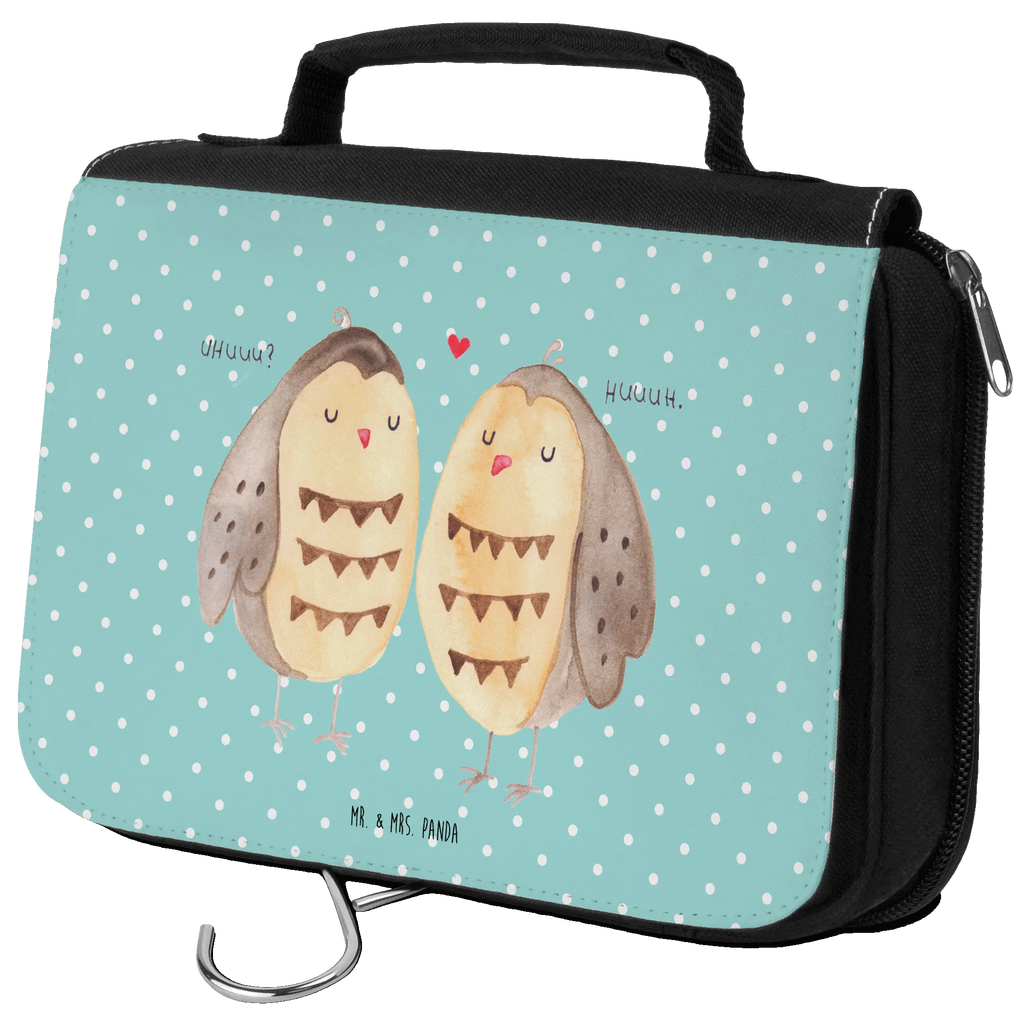 Wash bag owls Love Kosmetiktasche, Toilettentasche, hygienebeutel, Kulturtasche, hygienetasche, Schminktasche, beautycase, Schminkbeutel, Kulturbeutel, Kulturbeutel Waschbar, Waschbeutel, Reisebeutel, badtasche, Waschtasche, Necessaire, Eule, Wortspiel Lustig, Hochzeit Spruch, Freundin Geschenk, Liebe, Freund, Eule Deko, All You Need Is Love, Liebe Spruch, Owl