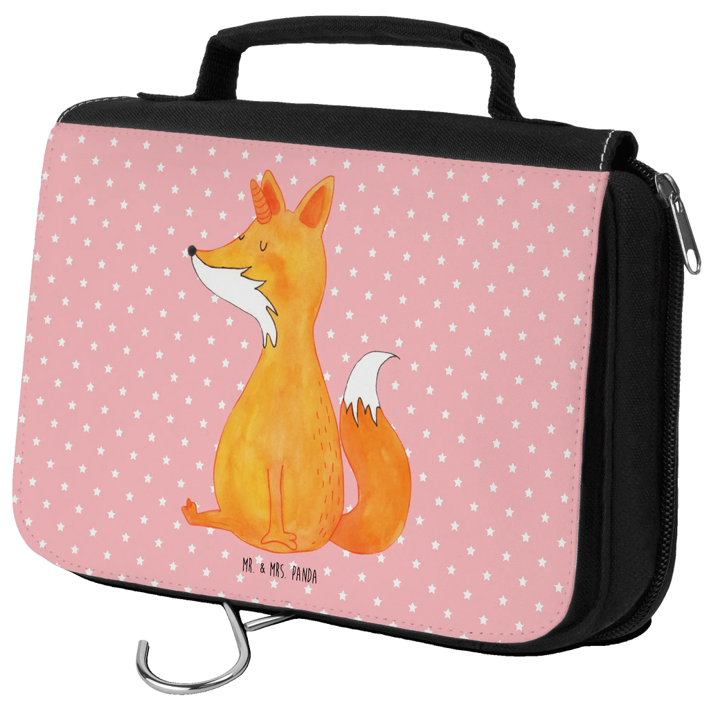 Wash bag unicorn Fox Cosmetic bag, Ladies, To hang up, Toilet bag, Wash bag, Gentlemen, unicorn, unicorns, foxycorn, fox horns, fox, foxes