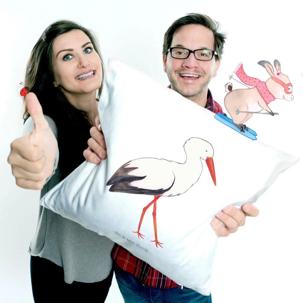 Cushion Stork Sofakissen, Motivkissen, Dekokissen 40x40, Kissenhülle, Dekokissen Sofa, Kopfkissen 40x40, Zierkissen, sofakissen, sitzkissen, Dekokissen, Kissenhülle 40x40, Kissen, Kissen 40x40, Kopfkissen, Kissenbezug 40x40, Sofakissen 40x40, Kissenbezüge, Couchkissen, Kissen 40x40 Waschbar, Tiermotive, Gute Laune, lustige Sprüche, Tiere, Babybauch, Storch, Baby, Störche, Geburt, Schwangerschaft, Mütter, Schwanger, Mutter, Mutter werden