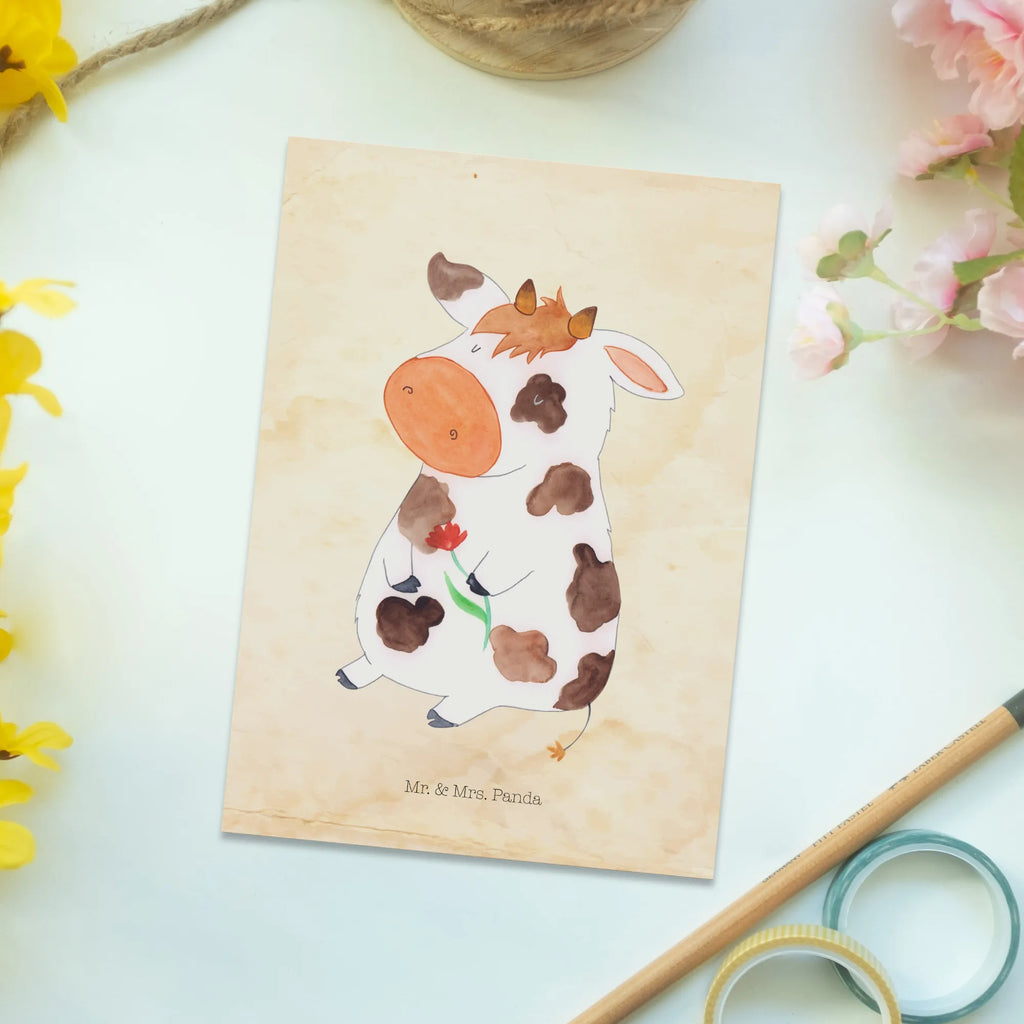 Postcard Cow Designkarte, Kunstkarten, Postkarten, einzelkarte, Ansichtskarten, Ansichtskarte, spruchkarte, Grußkarte, Motivkarte, kunstkarte, Postkarte, bildkarte, Fotokarte, Landwirtin, Hoftiere, Landwirt, Bauernhof, Kuh, Milch, Motivtion, Spruch, Träume, Flausen, Milchkuh, Hof, Kühe, Magie