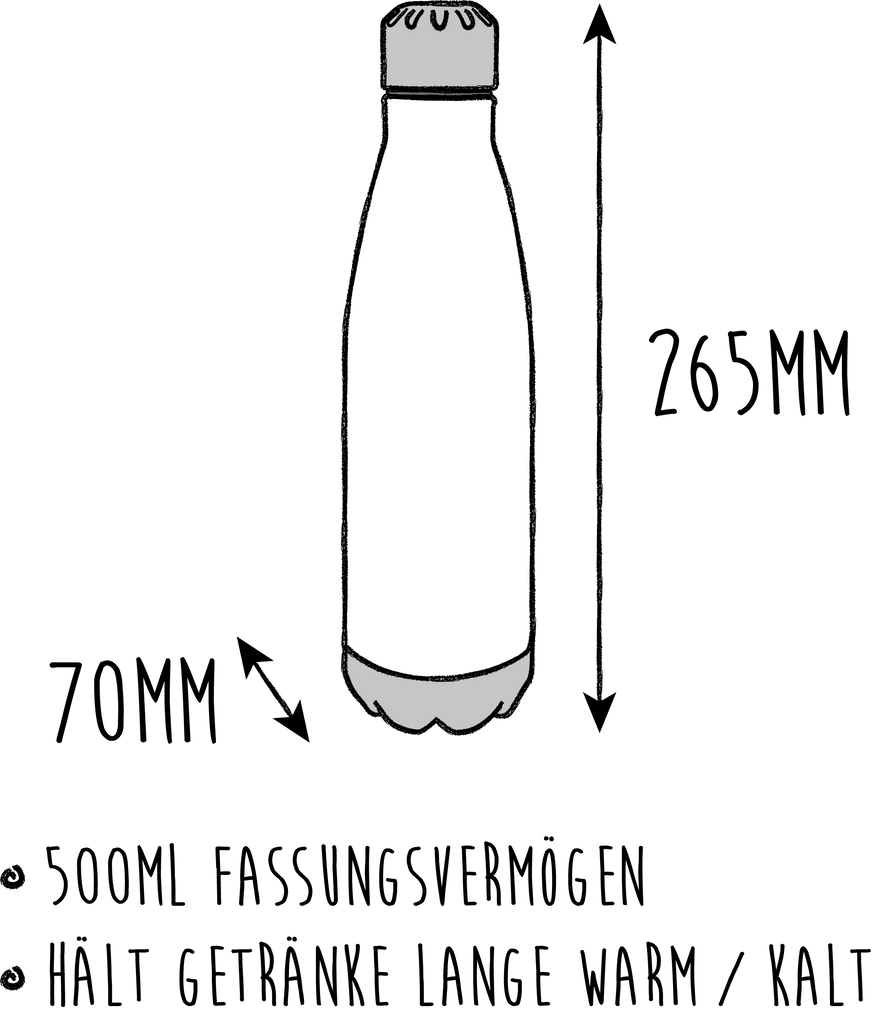 Thermosflasche Axolotl schwimmt Isolierflasche, Thermoflasche, Trinkflasche, Thermos, Edelstahl, Axolotl, Molch, Axolot, Schwanzlurch, Lurch, Lurche, Problem, Probleme, Lösungen, Motivation