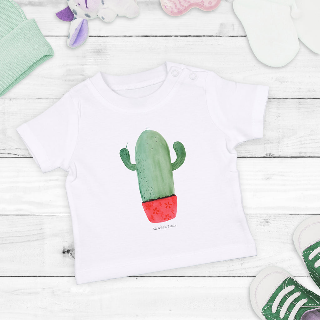 Organic Baby Shirt Kaktus Wut Baby T-Shirt, Jungen Baby T-Shirt, Mädchen Baby T-Shirt, Shirt, Kaktus, Kakteen, ärgern, Büro, Schule, Büroalltag, Chefin, Kollege, Kollegin, wütend