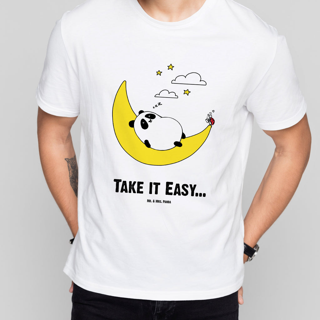 Personalisiertes T-Shirt Easy & Peasy Take it Easy T-Shirt Personalisiert, T-Shirt mit Namen, T-Shirt mit Aufruck, Männer, Frauen