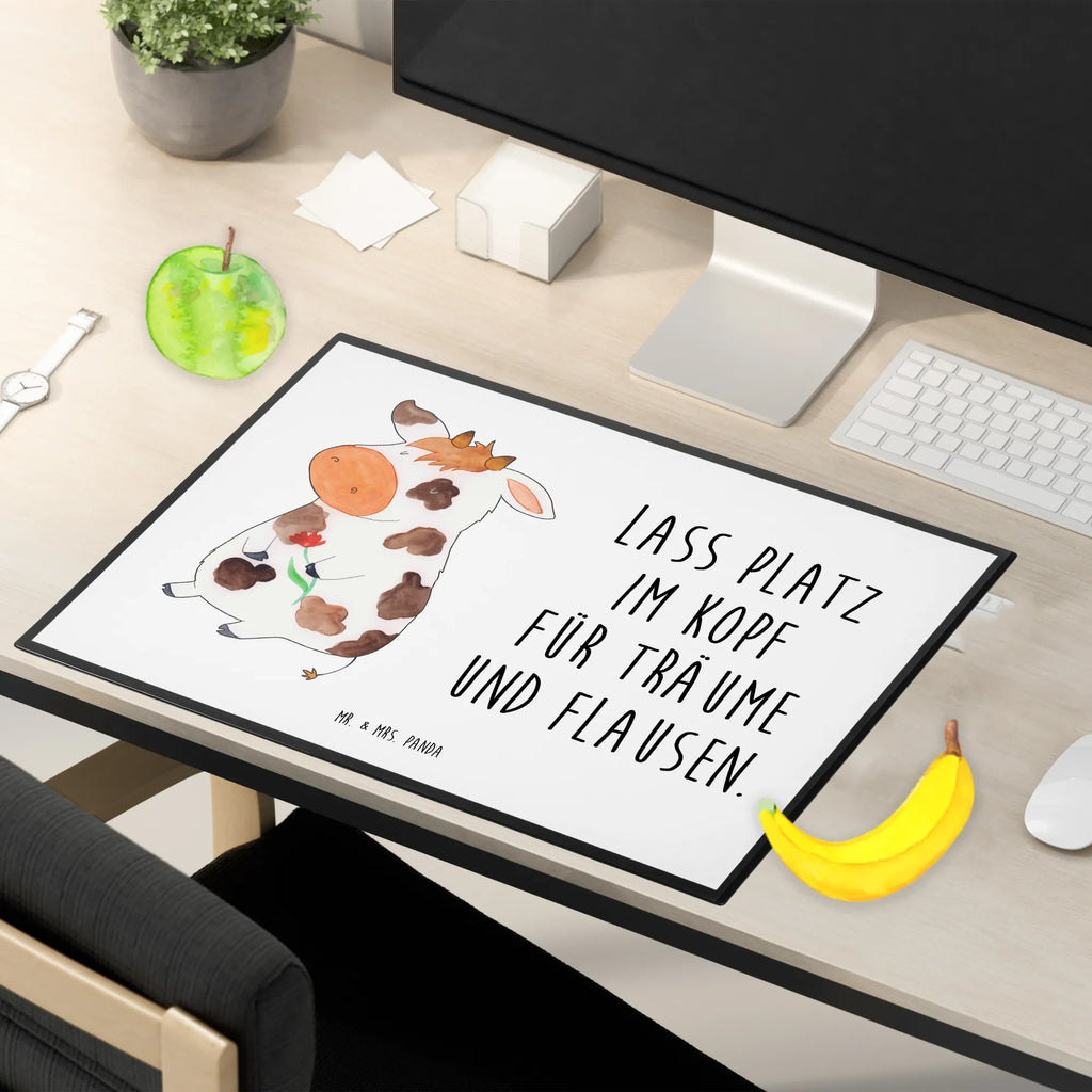Desk pad Cow desk, girl, underlay, children, office, Desk pad, farm, farm animals, animals, saying, motivtion, magic, nonsense, dreams, milk, dairy cow, yard, cows, cow
