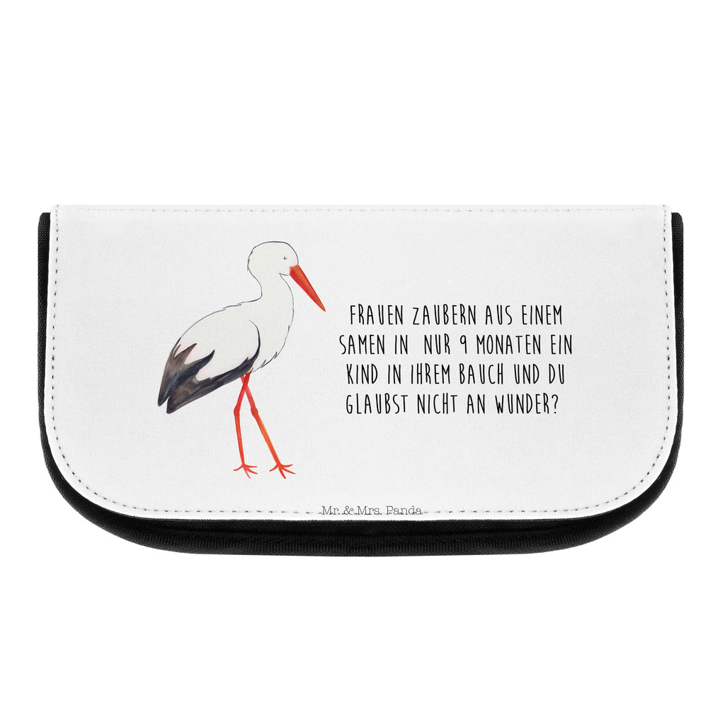 Cosmetics bag Stork Organizer Tasche, beauty tasche, zubehörtasche, toilettenbeutel, Schminkbeutel, Kulturtasche, bad tasche, utensilientasche, kosmetiktäschchen, Reisenecessaires, reise kosmetiktasche, Beautybag, Necessaire, Make-Up Bag, kleines Täschchen, Beauty Bag, Kosmetiktasche, reiseschminktasche, kosmetik beutel, Waschtasche, Schminktäschchen, kulturtäschchen, Toilettentasche, beauty case, hygiene tasche, Waschbeutel, Schminktasche, Kulturbeutel, Lustige Sprüche, Tiere, Tiermotive, Gute Laune, Schwanger, Schwangerschaft, Mutter Werden, Babybauch, Storch, Geburt, Mütter, Baby, Störche, Mutter