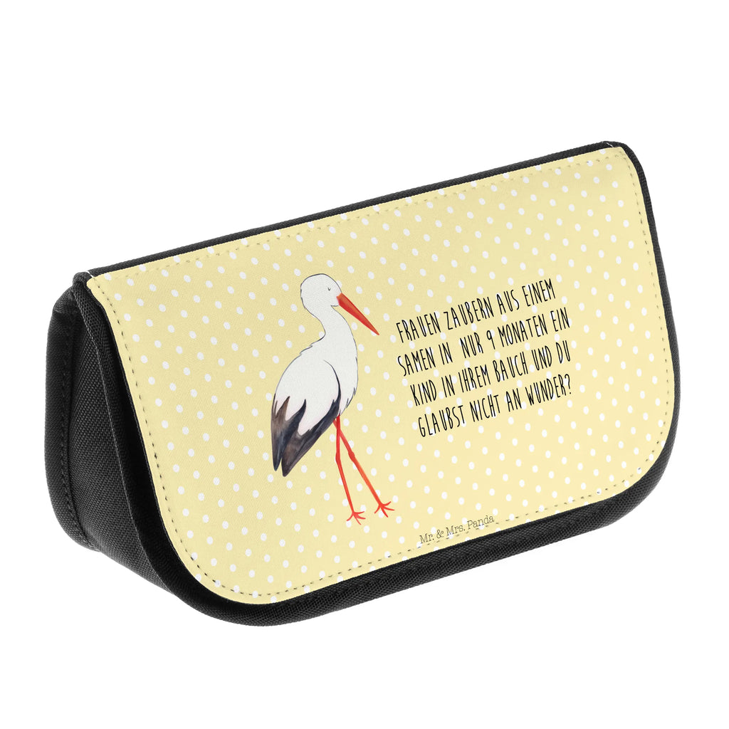 Cosmetics bag Stork Organizer Tasche, beauty tasche, zubehörtasche, toilettenbeutel, Schminkbeutel, Kulturtasche, bad tasche, utensilientasche, kosmetiktäschchen, Reisenecessaires, reise kosmetiktasche, Beautybag, Necessaire, Make-Up Bag, kleines Täschchen, Beauty Bag, Kosmetiktasche, reiseschminktasche, kosmetik beutel, Waschtasche, Schminktäschchen, kulturtäschchen, Toilettentasche, beauty case, hygiene tasche, Waschbeutel, Schminktasche, Kulturbeutel, Lustige Sprüche, Tiere, Tiermotive, Gute Laune, Schwanger, Schwangerschaft, Mutter Werden, Babybauch, Storch, Geburt, Mütter, Baby, Störche, Mutter