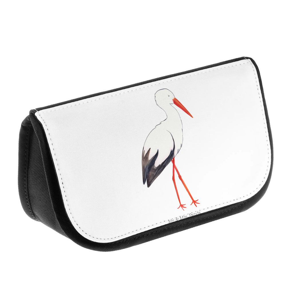 Cosmetics bag Stork Organizer Tasche, beauty tasche, zubehörtasche, toilettenbeutel, Schminkbeutel, Kulturtasche, bad tasche, utensilientasche, kosmetiktäschchen, Reisenecessaires, reise kosmetiktasche, Beautybag, Necessaire, Make-Up Bag, kleines Täschchen, Beauty Bag, Kosmetiktasche, reiseschminktasche, kosmetik beutel, Waschtasche, Schminktäschchen, kulturtäschchen, Toilettentasche, beauty case, hygiene tasche, Waschbeutel, Schminktasche, Kulturbeutel, Lustige Sprüche, Tiere, Tiermotive, Gute Laune, Schwanger, Schwangerschaft, Mutter Werden, Babybauch, Storch, Geburt, Mütter, Baby, Störche, Mutter