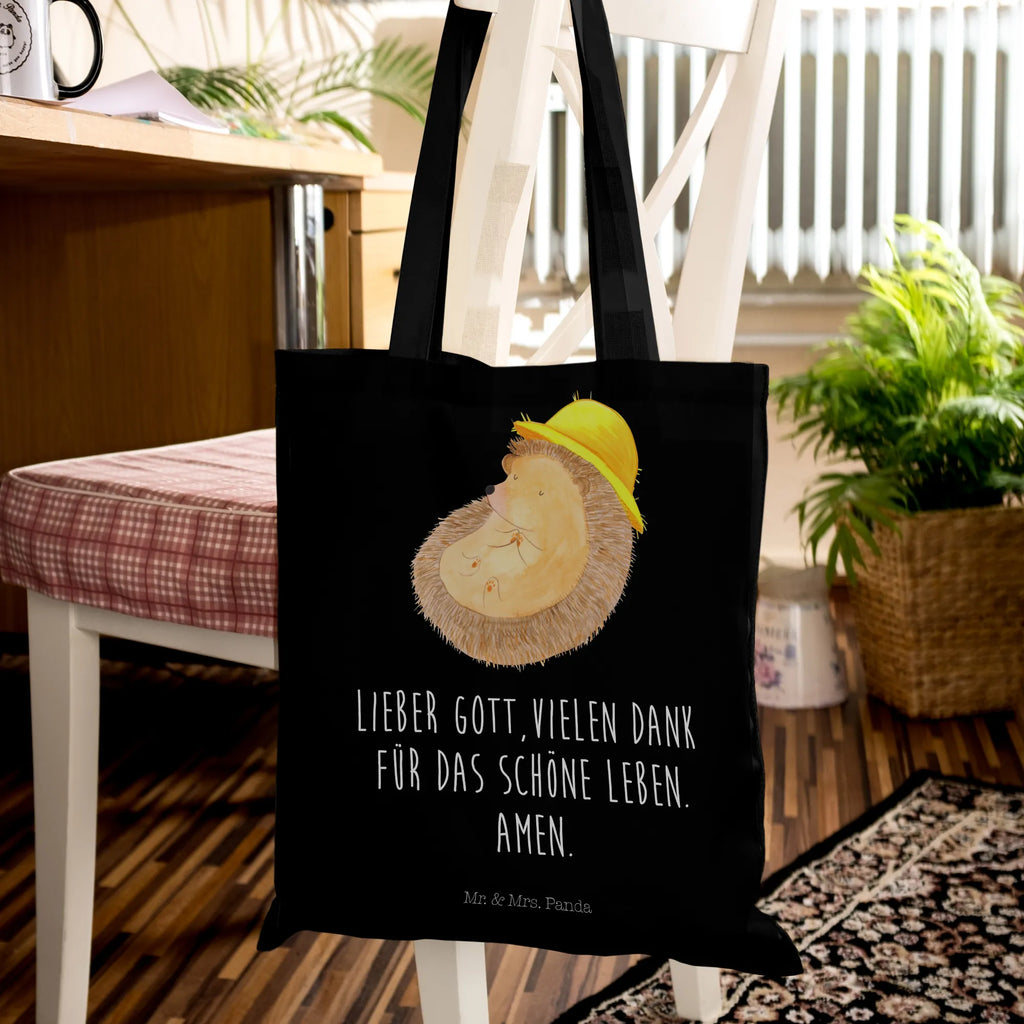 Tragetasche Igel Beten