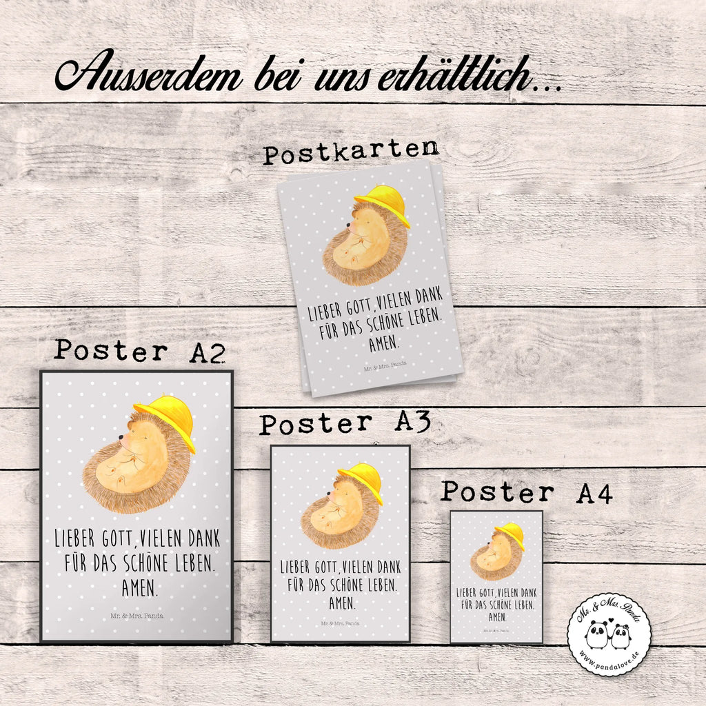 Plakat jeż Modlić się Mr. & Mrs. Panda Poster, Deko Bild, Wanddekoration, Wandposter, Deko Poster, drucke, wanddruck, kunstdruck poster, wandkunst, kunstposter, Wandbild, Panda Poster, Kunstdruck, Wandschmuck, Poster, typografie poster, Bild, Designposter, wanddeko, Wanddeko Bild, Plakat, Design Poster, grafikposter, Posterdruck, Lustige Sprüche, Tiere, Gute Laune, Tiermotive, Genießen, Leben, Igel, Igel mit Hut, Amen, Dankbarkeit, Sonnenhut, Dankbar, Gott, Beten, Dankbar sein