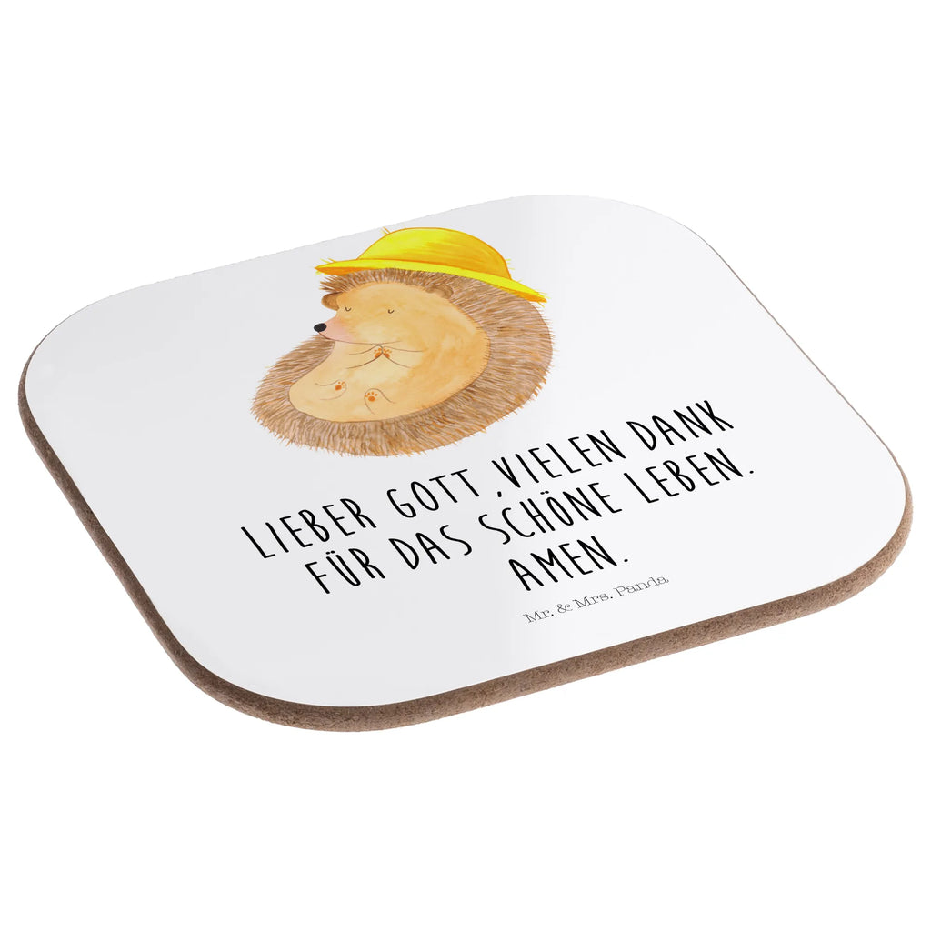 Square coaster Hedgehog Pray Tassen Untersetzer, weinflaschenuntersetzer, bieruntersetzer, Teeuntersetzer, Untersetzer für Gläser, Glasuntersetzer, Untersetzer Gläser, Becheruntersetzer, Untersetzer Kaffee, hartfaseruntersetzer, gläseruntersetzer, Tassenuntersetzer, hartfaser untersetzer, Untersetzer Glas, weinuntersetzer, Untersetzer, Flaschenuntersetzer, weinglasuntersetzer, Kaffeeuntersetzer, Getränkeuntersetzer, Untersetzer Tasse, Untersetzer Tee, Tischuntersetzer, Lustige Sprüche, Tiere, Tiermotive, Gute Laune, Amen, Dankbarkeit, Igel mit Hut, Sonnenhut, Dankbar sein, Gott, Leben, Dankbar, Beten, Igel, Genießen