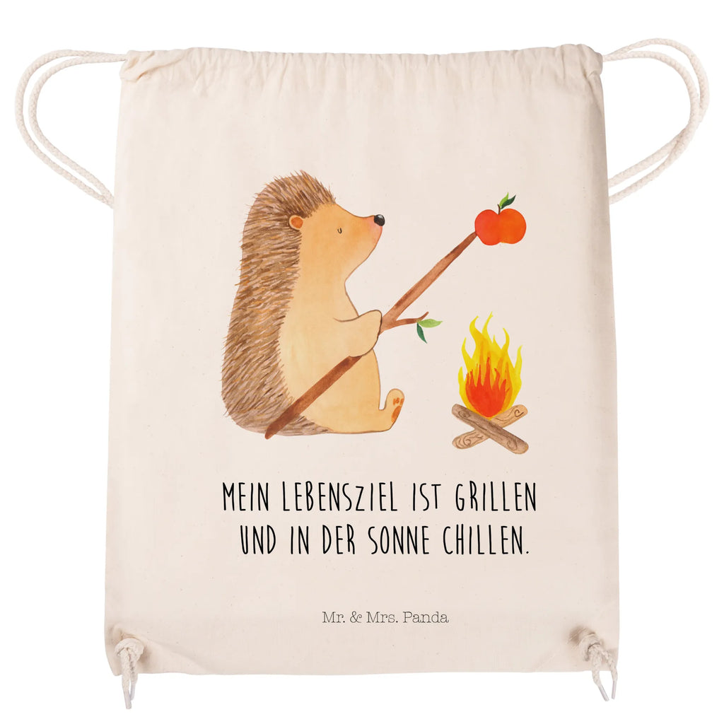 Drawstring bag Hedgehog grilling bag, hipster, gym bag, carrier bag, jute bag, sports bag, small animals, cute, funny, cute animal motives, hand drawn, small world, funny sayings, good mood, happy, gifts, gift ideas, special gifts, animal lover, card, barbecue, meaning of life, saying, goals, motivation, unemployed, hedgehog