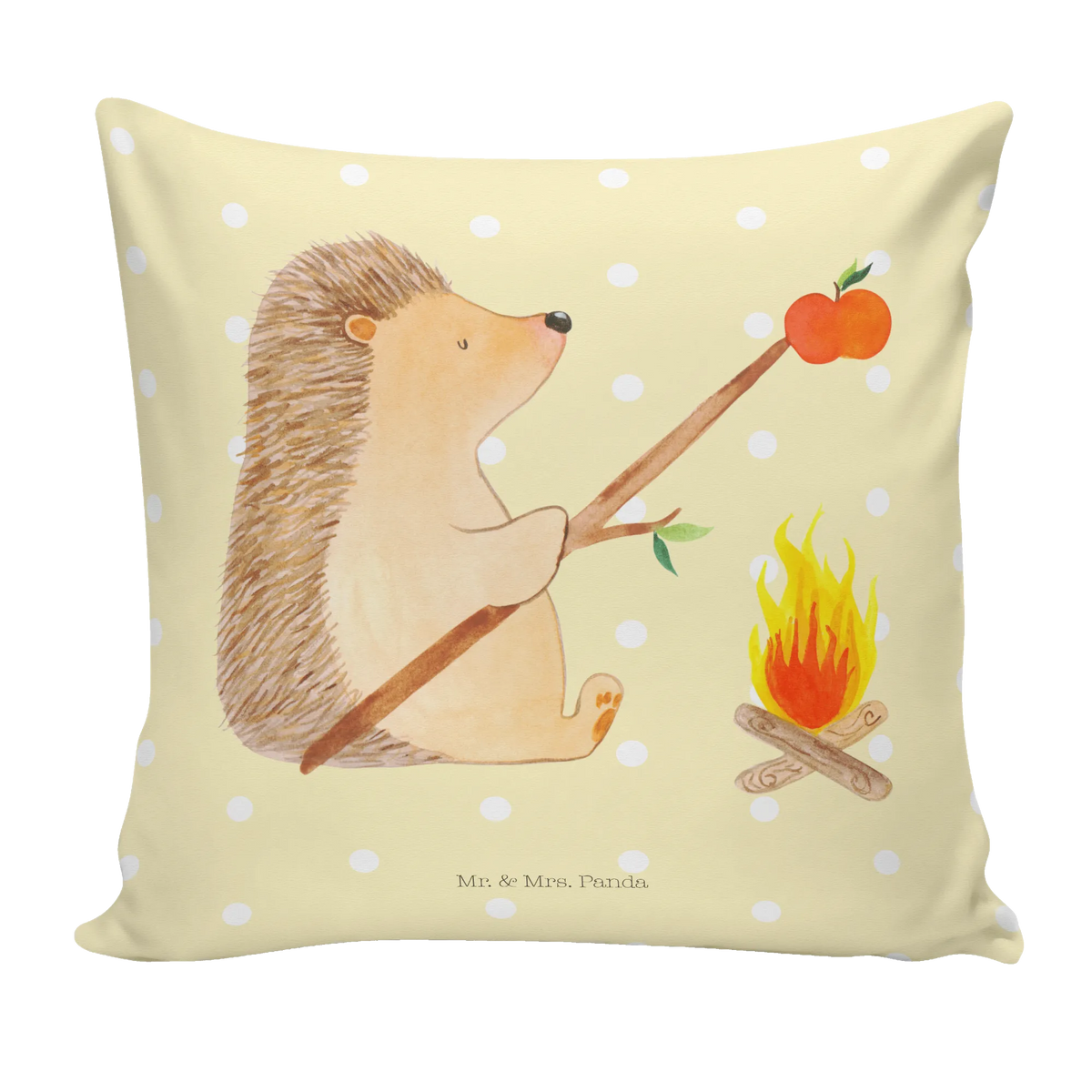 40x40 Kissen Igel Grillen
