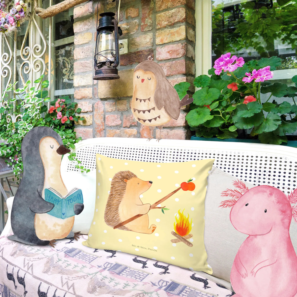 Cushion Hedgehog grilling pad, 40x40, Pillow, bedroom, soft, couch, cushion, sofa, pillow case, settee, fluffy, 40 x 40, pillows, bed, small animals, cute, funny, cute animal motives, hand drawn, small world, funny sayings, good mood, happy, gifts, gift ideas, special gifts, animal lover, card, motivation, hedgehog, saying, meaning of life, goals, barbecue, unemployed