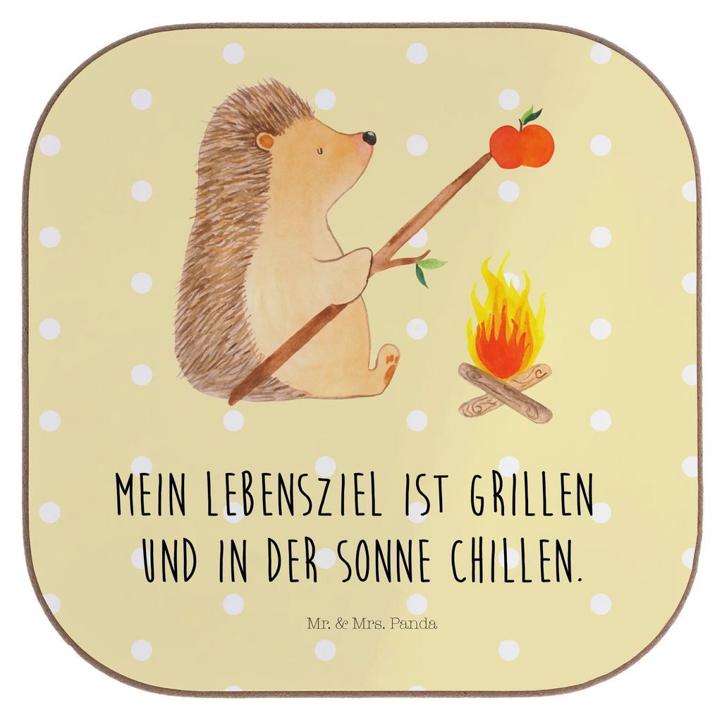 Square coaster Hedgehog grilling Getränkeuntersetzer, Glasuntersetzer, Untersetzer aus Holz, Untersetzer Design, Holzuntersetzer, Korkuntersetzer, Untersetzer Holz, Untersetzer für Gläser, Untersetzer, Untersetzer Gläser, Tassen Untersetzer, Bierdeckel, Tiermotive, Gute Laune, lustige Sprüche, Tiere, arbeitslos, Motivation, Ziele, Spruch, Grillen, Sinn des Lebens, Igel