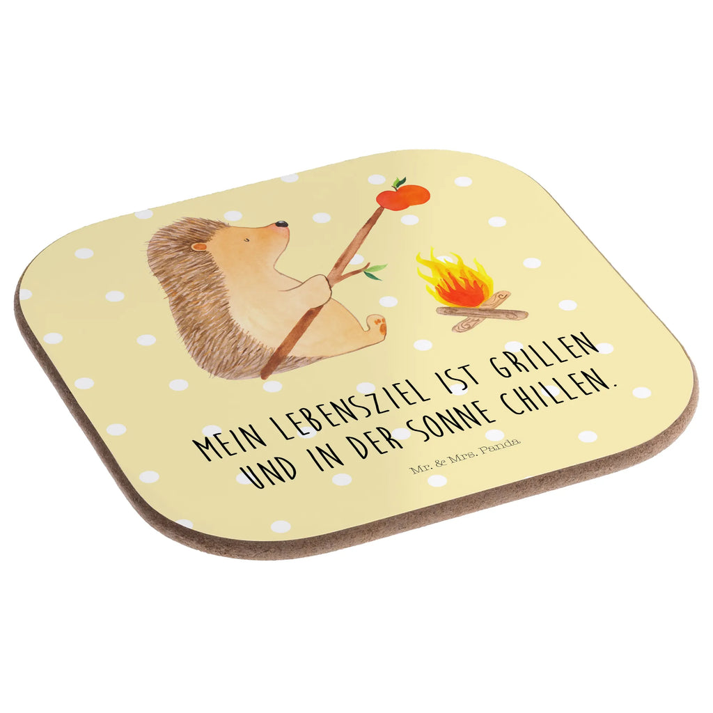 Square coaster Hedgehog grilling Getränkeuntersetzer, Glasuntersetzer, Untersetzer aus Holz, Untersetzer Design, Holzuntersetzer, Korkuntersetzer, Untersetzer Holz, Untersetzer für Gläser, Untersetzer, Untersetzer Gläser, Tassen Untersetzer, Bierdeckel, Tiermotive, Gute Laune, lustige Sprüche, Tiere, arbeitslos, Motivation, Ziele, Spruch, Grillen, Sinn des Lebens, Igel