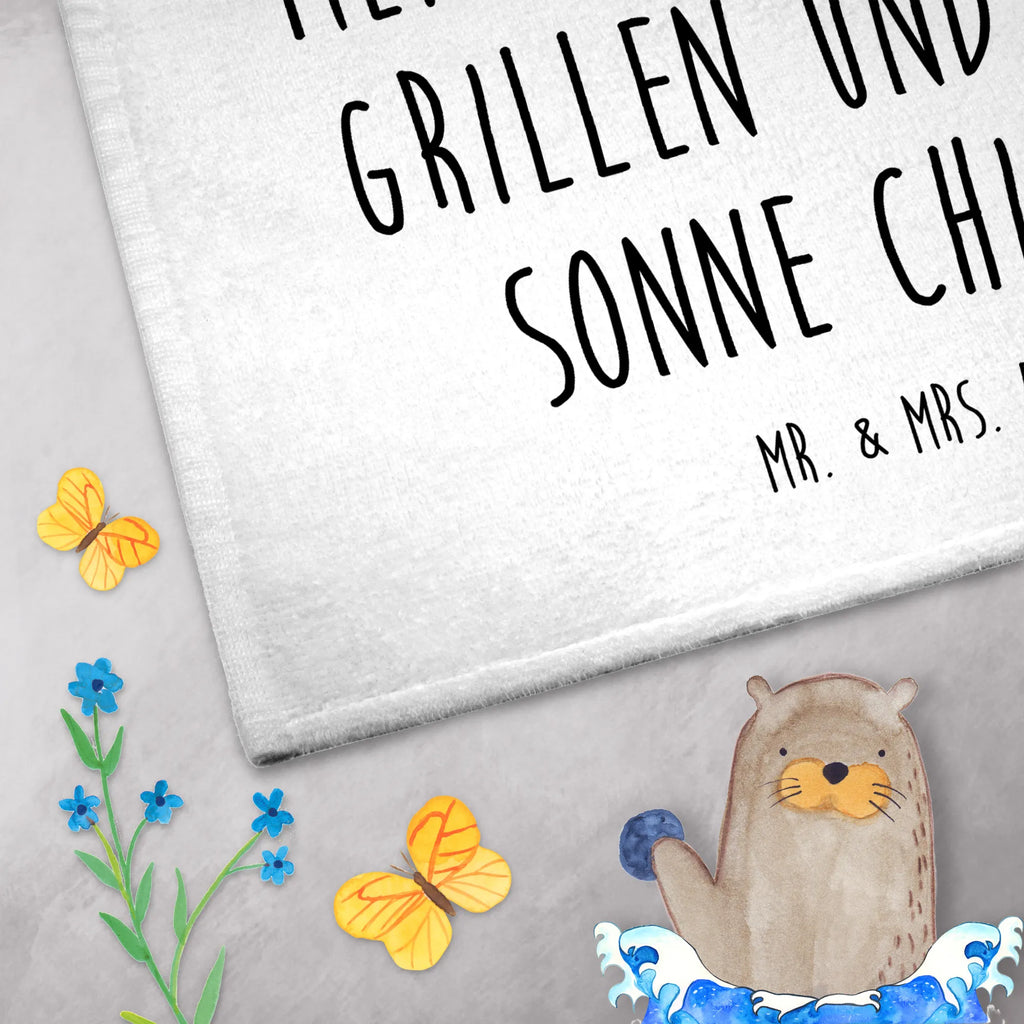 Hand towel Hedgehog grilling baby, children, big, towels, bathroom, bath towel, Towel, small animals, cute, funny, cute animal motives, hand drawn, small world, funny sayings, good mood, happy, gifts, gift ideas, special gifts, animal lover, card, meaning of life, saying, motivation, goals, barbecue, unemployed, hedgehog