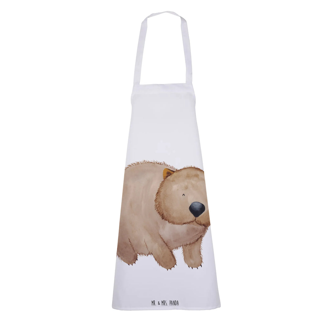 Apron Wombat cooking apron, baking, Cooking, baking apron, kitchen apron, grill apron, apron, small animals, cute, funny, cute animal motives, hand drawn, small world, funny sayings, good mood, happy, gifts, gift ideas, special gifts, animal lover, card, saying, Wombat, Australia, life is beautiful, motivation