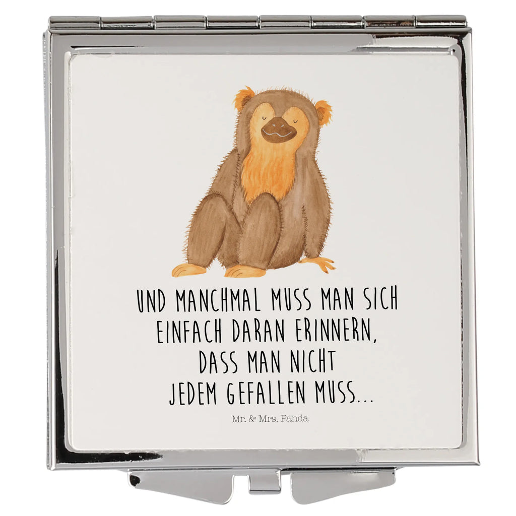 Handbag mirror Monkey Taschen-Kosmetikspiegel, Klappbarer Handspiegel, Klappspiegel, Kosmetikspiegel Klein, Handspiegel Für Damen, Spiegel Für Schminktasche, Reise Spiegel, Spiegel Für Handtasche, Spiegel Für Unterwegs, Handspiegel Mit Hülle, Handspiegel Zum Mitnehmen, Design Taschenspiegel, Handtaschenspiegel, Taschenspiegel, Quadratischer Handspiegel, Handspiegel Geschenkidee, Kompaktspiegel, Deko Handspiegel, Spiegel Für Make-Up Tasche, Mini Spiegel, Silber, Runder Taschenspiegel, Schminkspiegel To Go, Schminkspiegel Kompakt, Klappbarer Taschenspiegel, Tragbarer Spiegel, Vintage Kompaktspiegel, Wildtiere, Afrika, Respekt, Äffchen, Affe, Affen, Selfcare, Selbstachtung, Liebe, Selbstliebe, Motivation, Selbstbewusstsein