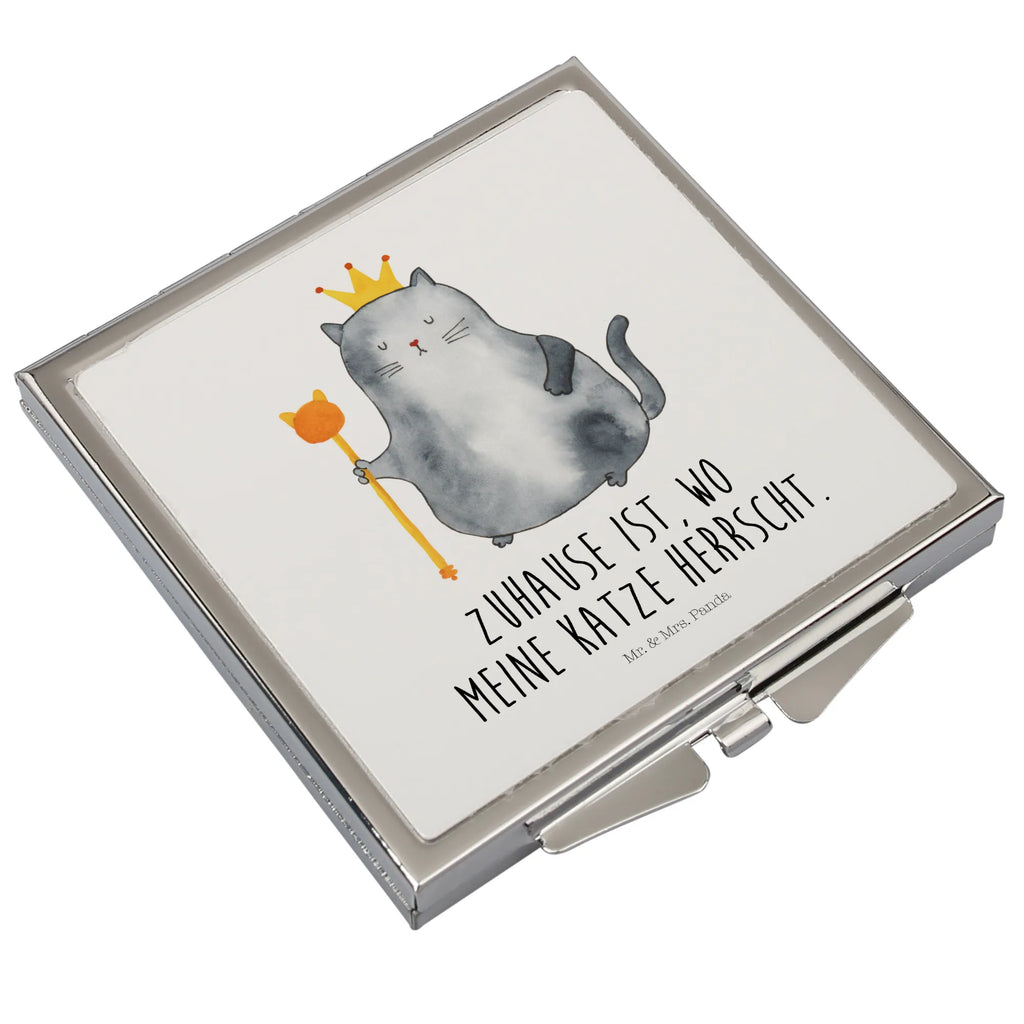 Kwadratowe lusterko do torebki kot Król Klappspiegel, Handspiegel Für Damen, Schminkspiegel Kompakt, Vintage Kompaktspiegel, Taschen-Kosmetikspiegel, Silber, Spiegel Für Unterwegs, Klappbarer Taschenspiegel, Tragbarer Spiegel, Spiegel Für Schminktasche, Spiegel Für Handtasche, Quadratischer Handspiegel, Mini Spiegel, Kompaktspiegel, Handspiegel Mit Hülle, Design Taschenspiegel, Handspiegel Geschenkidee, Handtaschenspiegel, Klappbarer Handspiegel, Reise Spiegel, Deko Handspiegel, Spiegel Für Make-Up Tasche, Schminkspiegel To Go, Handspiegel Zum Mitnehmen, Runder Taschenspiegel, Taschenspiegel, Kosmetikspiegel Klein, Katzensouvenirs, Katzenliebhaberprodukte, Katzenmotive, Katzenliebhaber, Katzenprodukte, Katzenfreund, Katzenartikel, Katze, Katzendeko, Katzenaccessoires, Katzenmotiv, Katzenfan, Erste Eigenen Wohnung, Mietzhaus, Kater, Einzug, Cats, Umzug, Katzenbesitzerin, Cat, Queen, Katzen, Königin, Familie, Mietze, Haustier, Katzenhalter, Wohnung, König