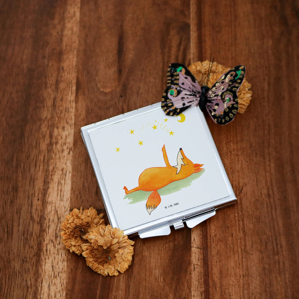 Handtaschenspiegel quadratisch Fuchs Sterne Kompaktspiegel, Handtaschenspiegel, Klappbarer Taschenspiegel, Silber, Spiegel Für Unterwegs, Handspiegel Geschenkidee, Klappspiegel, Reise Spiegel, Spiegel Für Schminktasche, Klappbarer Handspiegel, Kosmetikspiegel Klein, Schminkspiegel To Go, Taschen-Kosmetikspiegel, Tragbarer Spiegel, Handspiegel Mit Hülle, Design Taschenspiegel, Handspiegel Zum Mitnehmen, Handspiegel Für Damen, Vintage Kompaktspiegel, Deko Handspiegel, Mini Spiegel, Spiegel Für Handtasche, Quadratischer Handspiegel, Spiegel Für Make-Up Tasche, Runder Taschenspiegel, Schminkspiegel Kompakt, Taschenspiegel, Fuchs, Spruch Positiv, Romantik, Tröstende Worte, Spruch schön, Füchse, Always Look On The Bright Side Of Life