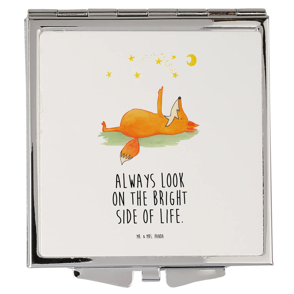 Handtaschenspiegel quadratisch Fuchs Sterne Kompaktspiegel, Handtaschenspiegel, Klappbarer Taschenspiegel, Silber, Spiegel Für Unterwegs, Handspiegel Geschenkidee, Klappspiegel, Reise Spiegel, Spiegel Für Schminktasche, Klappbarer Handspiegel, Kosmetikspiegel Klein, Schminkspiegel To Go, Taschen-Kosmetikspiegel, Tragbarer Spiegel, Handspiegel Mit Hülle, Design Taschenspiegel, Handspiegel Zum Mitnehmen, Handspiegel Für Damen, Vintage Kompaktspiegel, Deko Handspiegel, Mini Spiegel, Spiegel Für Handtasche, Quadratischer Handspiegel, Spiegel Für Make-Up Tasche, Runder Taschenspiegel, Schminkspiegel Kompakt, Taschenspiegel, Fuchs, Spruch Positiv, Romantik, Tröstende Worte, Spruch schön, Füchse, Always Look On The Bright Side Of Life