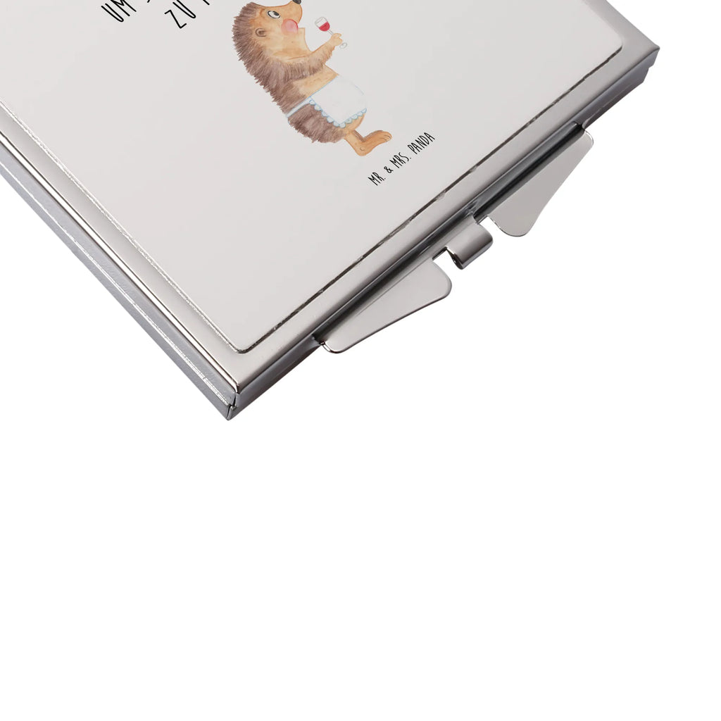 Handbag mirror Hedgehog wine Taschen-Kosmetikspiegel, Spiegel Für Make-Up Tasche, Handspiegel Für Damen, Schminkspiegel To Go, Quadratischer Handspiegel, Kosmetikspiegel Klein, Klappspiegel, Vintage Kompaktspiegel, Design Taschenspiegel, Handspiegel Mit Hülle, Handspiegel Zum Mitnehmen, Tragbarer Spiegel, Mini Spiegel, Deko Handspiegel, Klappbarer Handspiegel, Taschenspiegel, Handtaschenspiegel, Spiegel Für Unterwegs, Klappbarer Taschenspiegel, Spiegel Für Handtasche, Schminkspiegel Kompakt, Kompaktspiegel, Runder Taschenspiegel, Handspiegel Geschenkidee, Spiegel Für Schminktasche, Reise Spiegel, Silber, Lustige Sprüche, Gute Laune, Tiermotive, Tiere, Weißwein, Igel, Wein trinken, Wein Deko, Geschenk Weintrinker, Weinglas, Wein Spruch, Rotwein, Geschenk Weinliebhaber