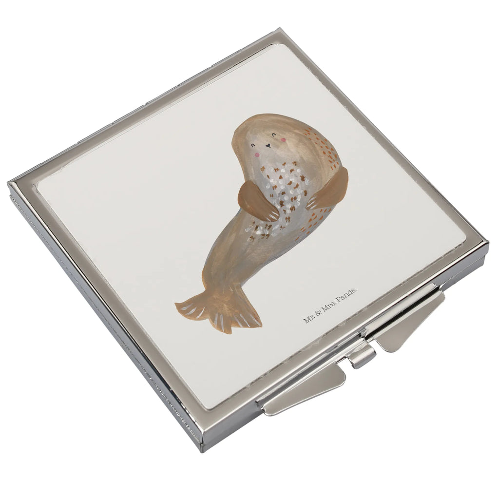 Handbag mirror seal Laugh Mini Spiegel, Taschen-Kosmetikspiegel, Klappspiegel, Kosmetikspiegel Klein, Handspiegel Geschenkidee, Kompaktspiegel, Handspiegel Für Damen, Tragbarer Spiegel, Taschenspiegel, Handspiegel Zum Mitnehmen, Spiegel Für Schminktasche, Reise Spiegel, Klappbarer Taschenspiegel, Spiegel Für Unterwegs, Spiegel Für Handtasche, Silber, Spiegel Für Make-Up Tasche, Quadratischer Handspiegel, Vintage Kompaktspiegel, Deko Handspiegel, Runder Taschenspiegel, Handtaschenspiegel, Schminkspiegel To Go, Klappbarer Handspiegel, Schminkspiegel Kompakt, Design Taschenspiegel, Handspiegel Mit Hülle, Lustige Sprüche, Gute Laune, Tiermotive, Tiere, Strand, Meerestier, Robbe, Seehund, Ostsee, Robben, Nordsee