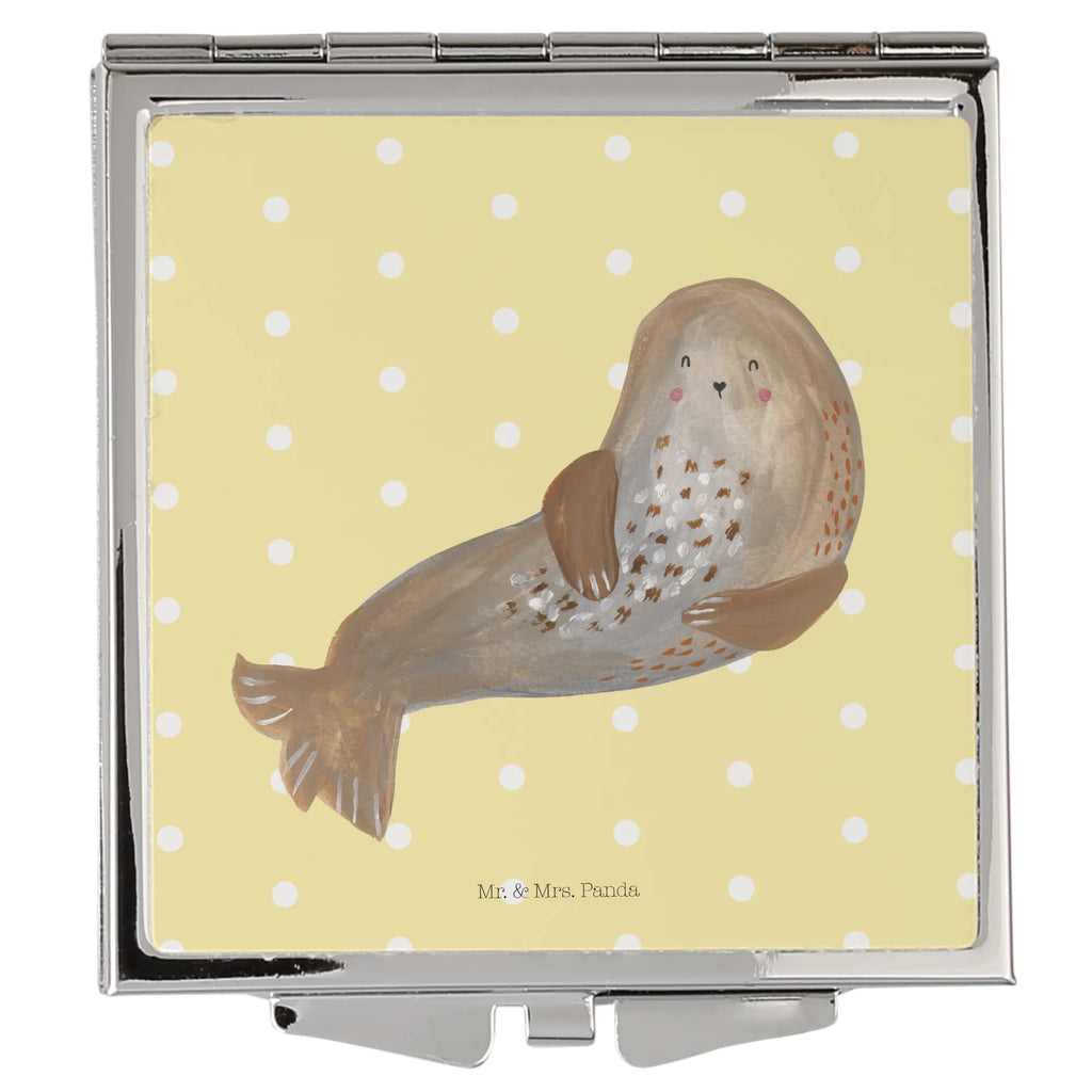 Handbag mirror seal Laugh Mini Spiegel, Taschen-Kosmetikspiegel, Klappspiegel, Kosmetikspiegel Klein, Handspiegel Geschenkidee, Kompaktspiegel, Handspiegel Für Damen, Tragbarer Spiegel, Taschenspiegel, Handspiegel Zum Mitnehmen, Spiegel Für Schminktasche, Reise Spiegel, Klappbarer Taschenspiegel, Spiegel Für Unterwegs, Spiegel Für Handtasche, Silber, Spiegel Für Make-Up Tasche, Quadratischer Handspiegel, Vintage Kompaktspiegel, Deko Handspiegel, Runder Taschenspiegel, Handtaschenspiegel, Schminkspiegel To Go, Klappbarer Handspiegel, Schminkspiegel Kompakt, Design Taschenspiegel, Handspiegel Mit Hülle, Lustige Sprüche, Gute Laune, Tiermotive, Tiere, Strand, Meerestier, Robbe, Seehund, Ostsee, Robben, Nordsee