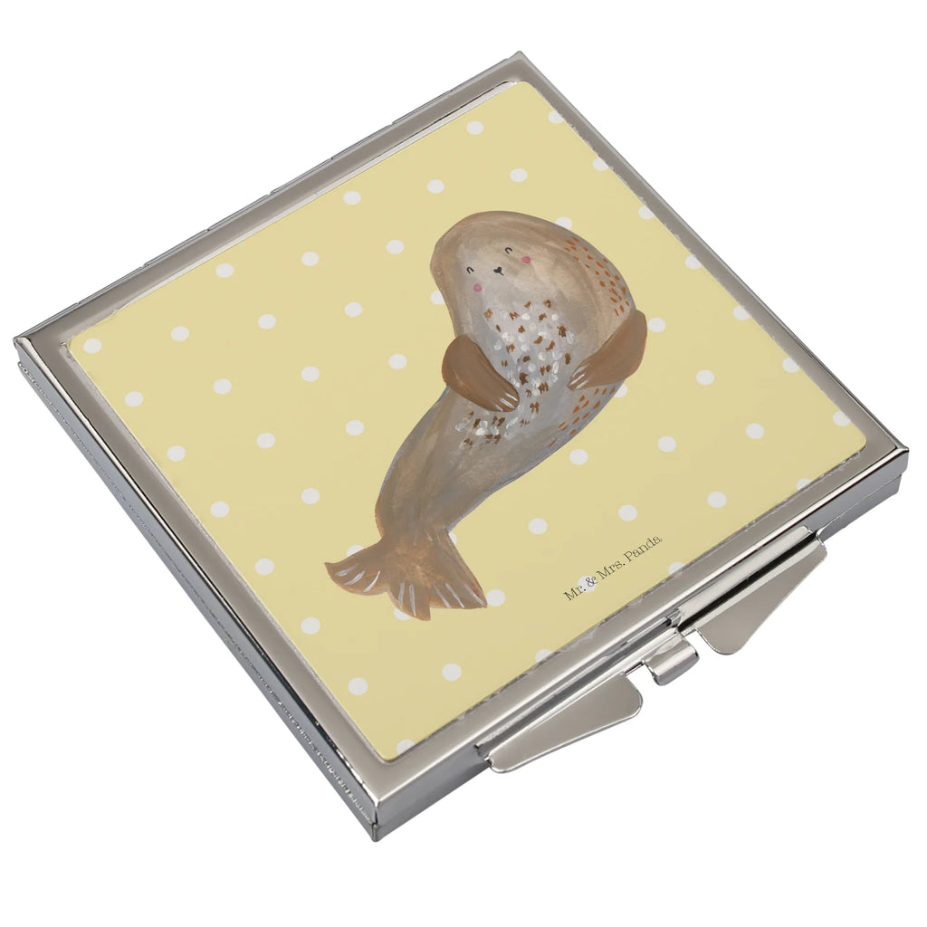 Handbag mirror seal Laugh Mini Spiegel, Taschen-Kosmetikspiegel, Klappspiegel, Kosmetikspiegel Klein, Handspiegel Geschenkidee, Kompaktspiegel, Handspiegel Für Damen, Tragbarer Spiegel, Taschenspiegel, Handspiegel Zum Mitnehmen, Spiegel Für Schminktasche, Reise Spiegel, Klappbarer Taschenspiegel, Spiegel Für Unterwegs, Spiegel Für Handtasche, Silber, Spiegel Für Make-Up Tasche, Quadratischer Handspiegel, Vintage Kompaktspiegel, Deko Handspiegel, Runder Taschenspiegel, Handtaschenspiegel, Schminkspiegel To Go, Klappbarer Handspiegel, Schminkspiegel Kompakt, Design Taschenspiegel, Handspiegel Mit Hülle, Lustige Sprüche, Gute Laune, Tiermotive, Tiere, Strand, Meerestier, Robbe, Seehund, Ostsee, Robben, Nordsee