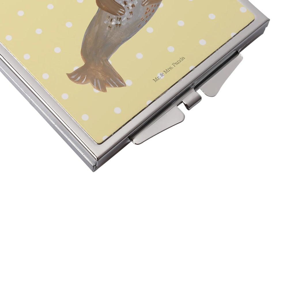 Handbag mirror seal Laugh Mini Spiegel, Taschen-Kosmetikspiegel, Klappspiegel, Kosmetikspiegel Klein, Handspiegel Geschenkidee, Kompaktspiegel, Handspiegel Für Damen, Tragbarer Spiegel, Taschenspiegel, Handspiegel Zum Mitnehmen, Spiegel Für Schminktasche, Reise Spiegel, Klappbarer Taschenspiegel, Spiegel Für Unterwegs, Spiegel Für Handtasche, Silber, Spiegel Für Make-Up Tasche, Quadratischer Handspiegel, Vintage Kompaktspiegel, Deko Handspiegel, Runder Taschenspiegel, Handtaschenspiegel, Schminkspiegel To Go, Klappbarer Handspiegel, Schminkspiegel Kompakt, Design Taschenspiegel, Handspiegel Mit Hülle, Lustige Sprüche, Gute Laune, Tiermotive, Tiere, Strand, Meerestier, Robbe, Seehund, Ostsee, Robben, Nordsee