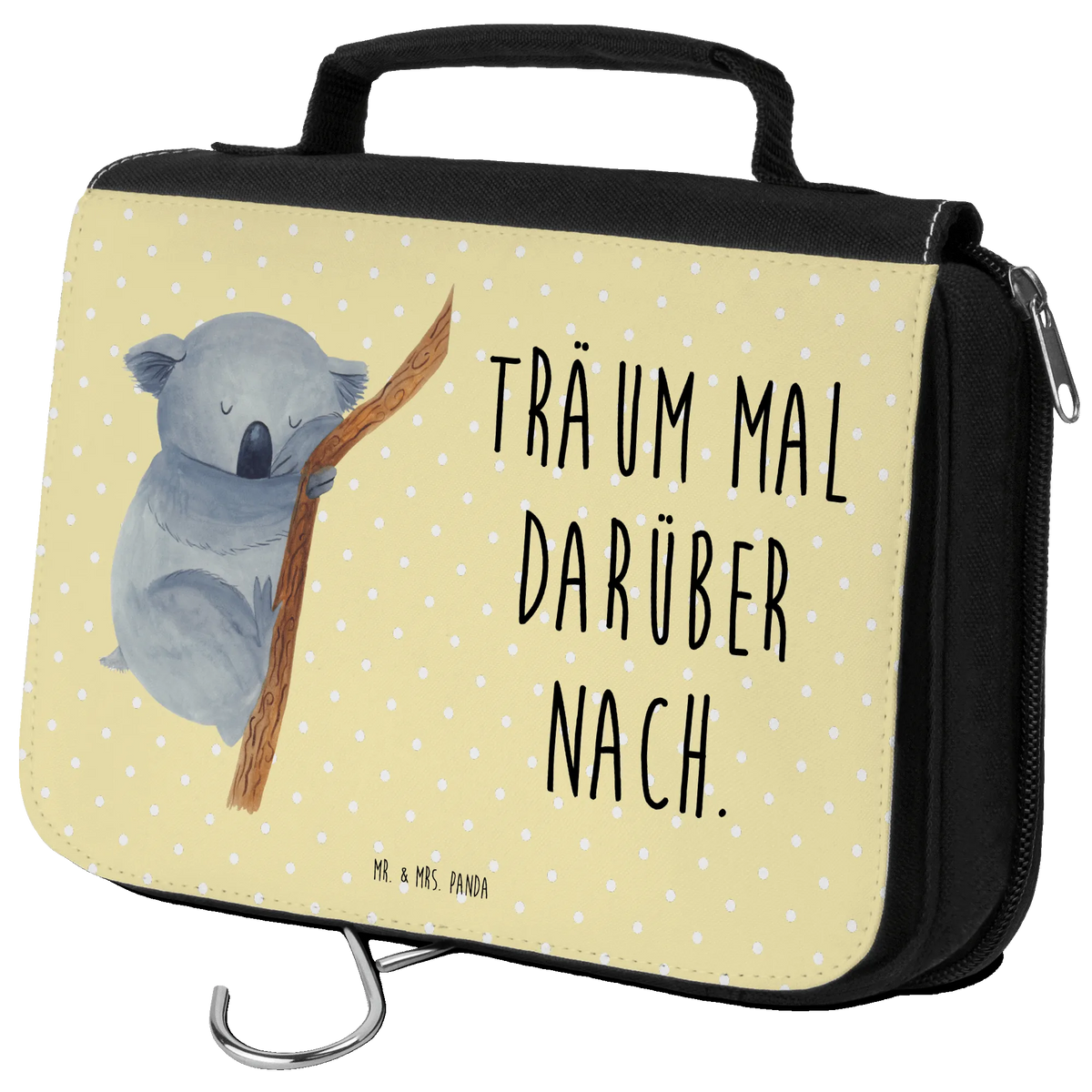Kulturbeutel Koalabär Waschbeutel, Reise-Kulturtasche, Kulturtasche, beautycase, Kosmetiktasche, Kosmetikbeutel, hygienetasche, duschbeutel, Schminktasche, Kulturbeutel, Waschtasche, Schminkbeutel, Necessaire, kosmetiktäschchen, Make-Up Tasche, kulturtäschchen, Reisebeutel, Toilettentasche, hygienebeutel, badtasche, beauty case, Lustige Sprüche, Tiere, Tiermotive, Gute Laune, Koala, Koalabär, Schlafzimmer, Traum, Bär, Traumland, Träumen, schlafen