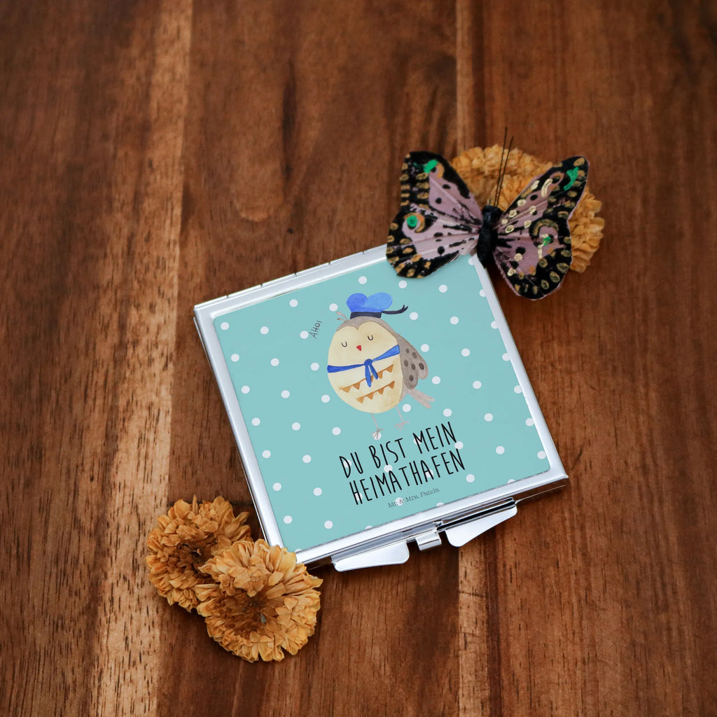 Handbag mirror Owl sailor Handtaschenspiegel, Klappspiegel, Deko Handspiegel, Handspiegel Für Damen, Taschenspiegel, Runder Taschenspiegel, Spiegel Für Make-Up Tasche, Taschen-Kosmetikspiegel, Handspiegel Mit Hülle, Vintage Kompaktspiegel, Design Taschenspiegel, Spiegel Für Schminktasche, Schminkspiegel Kompakt, Handspiegel Geschenkidee, Mini Spiegel, Spiegel Für Unterwegs, Spiegel Für Handtasche, Kosmetikspiegel Klein, Klappbarer Taschenspiegel, Quadratischer Handspiegel, Handspiegel Zum Mitnehmen, Klappbarer Handspiegel, Tragbarer Spiegel, Reise Spiegel, Schminkspiegel To Go, Kompaktspiegel, Eule, Matrose, Freundin, Eule Spruch, Heimathafen, Ehe, Owl, Seefahrer, Hochzeitstag Geschenk, Wortspiel lustig, Eule Deko