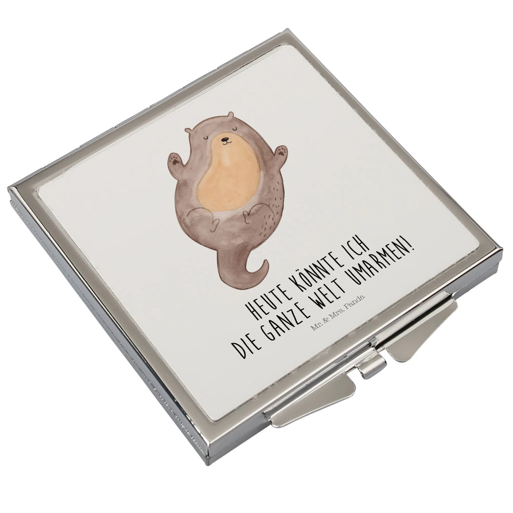 Handtaschenspiegel quadratisch Otter Umarmen Handspiegel Für Damen, Reise Spiegel, Klappbarer Handspiegel, Tragbarer Spiegel, Schminkspiegel To Go, Schminkspiegel Kompakt, Handtaschenspiegel, Spiegel Für Unterwegs, Handspiegel Zum Mitnehmen, Taschen-Kosmetikspiegel, Kompaktspiegel, Silber, Klappspiegel, Spiegel Für Schminktasche, Mini Spiegel, Runder Taschenspiegel, Kosmetikspiegel Klein, Klappbarer Taschenspiegel, Handspiegel Mit Hülle, Design Taschenspiegel, Quadratischer Handspiegel, Handspiegel Geschenkidee, Deko Handspiegel, Vintage Kompaktspiegel, Taschenspiegel, Spiegel Für Handtasche, Spiegel Für Make-Up Tasche, Otter, Fischotter, Seeotter, Otter Seeotter See Otter