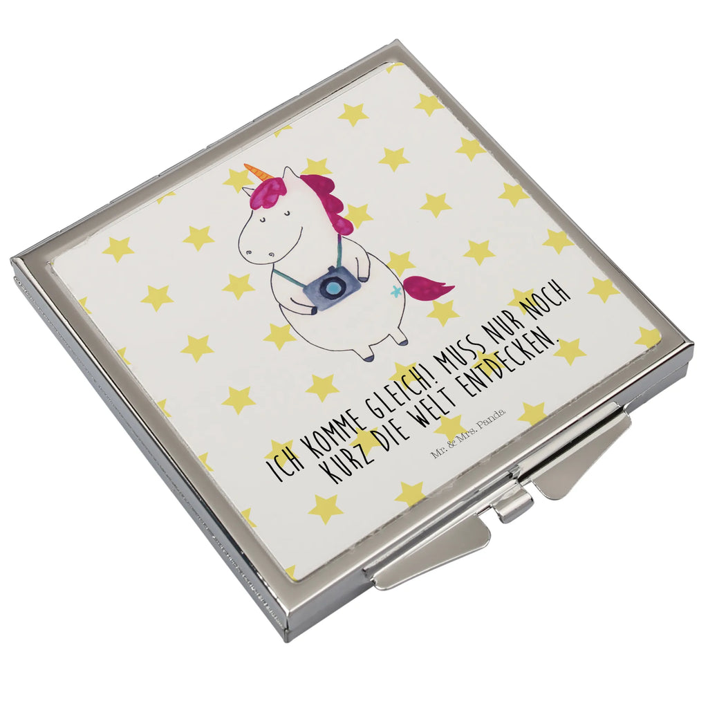 Handtaschenspiegel quadratisch Einhorn Fotograf Klappspiegel, Vintage Kompaktspiegel, Taschenspiegel, Mini Spiegel, Runder Taschenspiegel, Design Taschenspiegel, Kosmetikspiegel Klein, Quadratischer Handspiegel, Schminkspiegel To Go, Silber, Handtaschenspiegel, Spiegel Für Make-Up Tasche, Handspiegel Mit Hülle, Klappbarer Taschenspiegel, Tragbarer Spiegel, Handspiegel Für Damen, Handspiegel Zum Mitnehmen, Spiegel Für Unterwegs, Taschen-Kosmetikspiegel, Kompaktspiegel, Handspiegel Geschenkidee, Deko Handspiegel, Klappbarer Handspiegel, Spiegel Für Schminktasche, Schminkspiegel Kompakt, Spiegel Für Handtasche, Reise Spiegel, Einhörner, Einhorn, Unicorn, Einhorn Deko, Reise, Fotograf, Weltreise, Reisen, Weltenbummler, Städtereise, Urlaub, Kamera, Tourist, Fotografie, Kurztrip