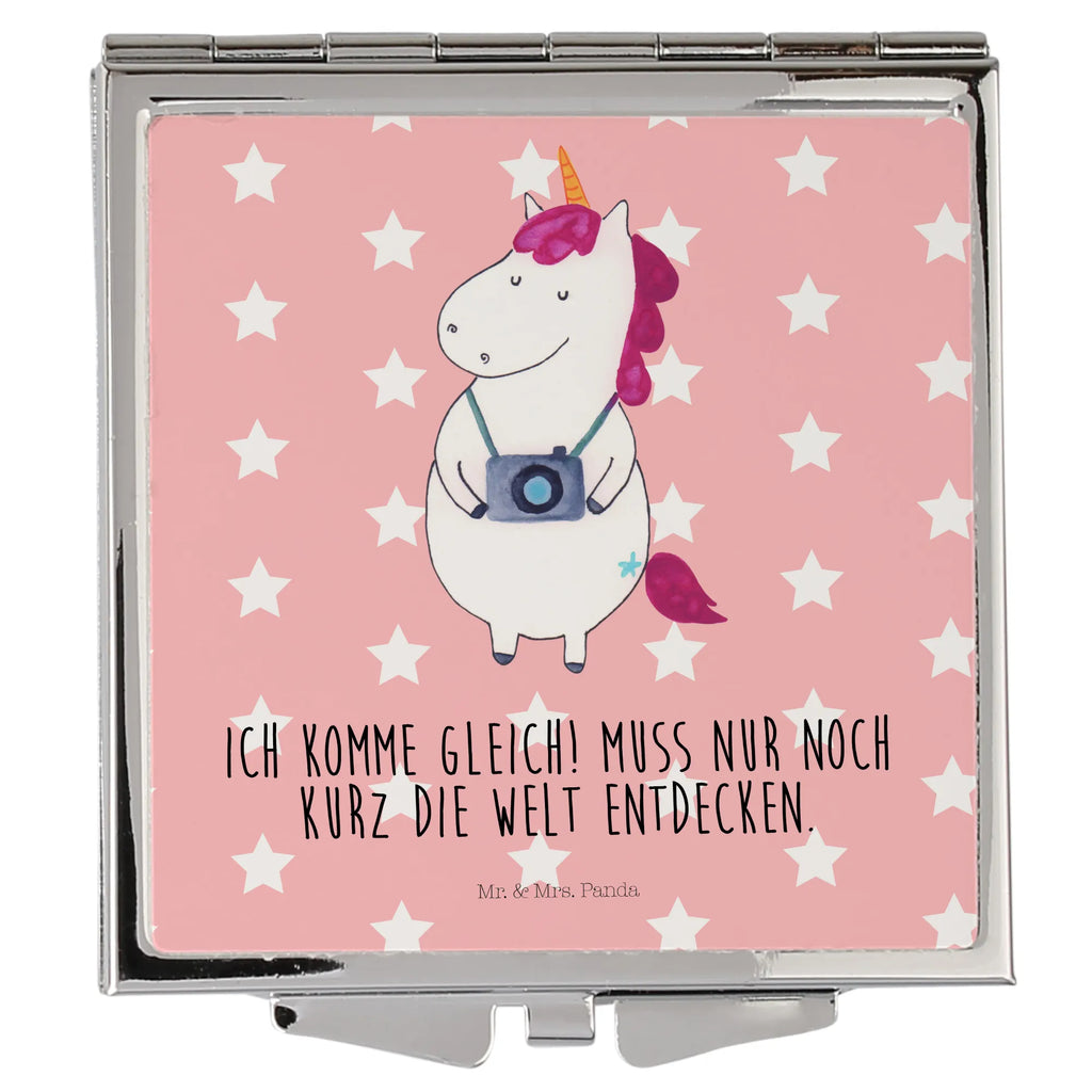 Handtaschenspiegel quadratisch Einhorn Fotograf Klappspiegel, Vintage Kompaktspiegel, Taschenspiegel, Mini Spiegel, Runder Taschenspiegel, Design Taschenspiegel, Kosmetikspiegel Klein, Quadratischer Handspiegel, Schminkspiegel To Go, Silber, Handtaschenspiegel, Spiegel Für Make-Up Tasche, Handspiegel Mit Hülle, Klappbarer Taschenspiegel, Tragbarer Spiegel, Handspiegel Für Damen, Handspiegel Zum Mitnehmen, Spiegel Für Unterwegs, Taschen-Kosmetikspiegel, Kompaktspiegel, Handspiegel Geschenkidee, Deko Handspiegel, Klappbarer Handspiegel, Spiegel Für Schminktasche, Schminkspiegel Kompakt, Spiegel Für Handtasche, Reise Spiegel, Einhörner, Einhorn, Unicorn, Einhorn Deko, Reise, Fotograf, Weltreise, Reisen, Weltenbummler, Städtereise, Urlaub, Kamera, Tourist, Fotografie, Kurztrip