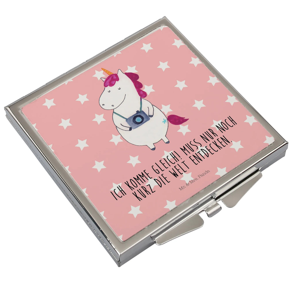 Handtaschenspiegel quadratisch Einhorn Fotograf Klappspiegel, Vintage Kompaktspiegel, Taschenspiegel, Mini Spiegel, Runder Taschenspiegel, Design Taschenspiegel, Kosmetikspiegel Klein, Quadratischer Handspiegel, Schminkspiegel To Go, Silber, Handtaschenspiegel, Spiegel Für Make-Up Tasche, Handspiegel Mit Hülle, Klappbarer Taschenspiegel, Tragbarer Spiegel, Handspiegel Für Damen, Handspiegel Zum Mitnehmen, Spiegel Für Unterwegs, Taschen-Kosmetikspiegel, Kompaktspiegel, Handspiegel Geschenkidee, Deko Handspiegel, Klappbarer Handspiegel, Spiegel Für Schminktasche, Schminkspiegel Kompakt, Spiegel Für Handtasche, Reise Spiegel, Einhörner, Einhorn, Unicorn, Einhorn Deko, Reise, Fotograf, Weltreise, Reisen, Weltenbummler, Städtereise, Urlaub, Kamera, Tourist, Fotografie, Kurztrip