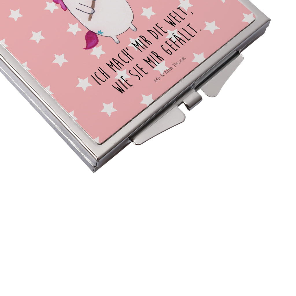 Handtaschenspiegel quadratisch Einhorn Künstler Vintage Kompaktspiegel, Tragbarer Spiegel, Handspiegel Mit Hülle, Klappbarer Handspiegel, Reise Spiegel, Quadratischer Handspiegel, Silber, Klappspiegel, Mini Spiegel, Spiegel Für Schminktasche, Handspiegel Zum Mitnehmen, Schminkspiegel Kompakt, Handspiegel Für Damen, Design Taschenspiegel, Schminkspiegel To Go, Spiegel Für Unterwegs, Taschen-Kosmetikspiegel, Spiegel Für Handtasche, Kompaktspiegel, Handtaschenspiegel, Handspiegel Geschenkidee, Spiegel Für Make-Up Tasche, Runder Taschenspiegel, Klappbarer Taschenspiegel, Deko Handspiegel, Taschenspiegel, Kosmetikspiegel Klein, Einhörner, Einhorn, Unicorn, Einhorn Deko, Stift, Welt, Farbe, Zeichnen, Englisch, Malen, Geschenk, Artist, Künstler, Maler, Pinsel