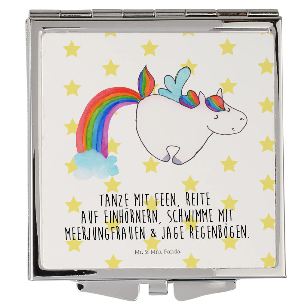 Kwadratowe lusterko do torebki jednorożec Latający koń Tragbarer Spiegel, Handtaschenspiegel, Kompaktspiegel, Handspiegel Geschenkidee, Reise Spiegel, Spiegel Für Handtasche, Mini Spiegel, Taschen-Kosmetikspiegel, Klappbarer Taschenspiegel, Klappspiegel, Spiegel Für Schminktasche, Vintage Kompaktspiegel, Handspiegel Für Damen, Klappbarer Handspiegel, Deko Handspiegel, Spiegel Für Unterwegs, Handspiegel Mit Hülle, Silber, Handspiegel Zum Mitnehmen, Quadratischer Handspiegel, Schminkspiegel Kompakt, Spiegel Für Make-Up Tasche, Kosmetikspiegel Klein, Taschenspiegel, Schminkspiegel To Go, Runder Taschenspiegel, Design Taschenspiegel, Unicorn, Einhorn, Einhörner, Einhorn Deko, Regenbogen, Glitzer, Realität, Erwachsenwerden, Spielen