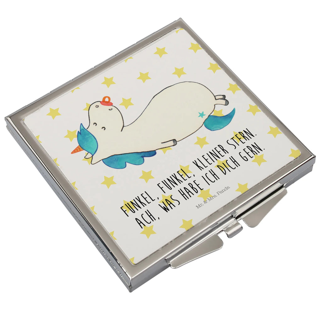 Kwadratowe lusterko do torebki Jednorożec smoczek Kosmetikspiegel Klein, Tragbarer Spiegel, Klappspiegel, Spiegel Für Make-Up Tasche, Spiegel Für Schminktasche, Handspiegel Zum Mitnehmen, Schminkspiegel To Go, Handspiegel Geschenkidee, Silber, Deko Handspiegel, Handtaschenspiegel, Mini Spiegel, Klappbarer Taschenspiegel, Design Taschenspiegel, Quadratischer Handspiegel, Spiegel Für Unterwegs, Reise Spiegel, Vintage Kompaktspiegel, Handspiegel Für Damen, Taschenspiegel, Runder Taschenspiegel, Handspiegel Mit Hülle, Spiegel Für Handtasche, Taschen-Kosmetikspiegel, Klappbarer Handspiegel, Schminkspiegel Kompakt, Kompaktspiegel, Einhörner, Einhorn, Unicorn, Einhorn Deko, Geburt, Schnuller, Mutter, Mama, Säugling, Geburtstag, Kleinkind, Geschenk Geburt, Baby