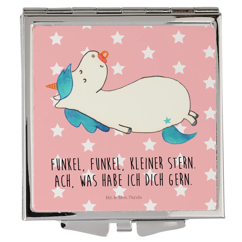 Kwadratowe lusterko do torebki Jednorożec smoczek Kosmetikspiegel Klein, Tragbarer Spiegel, Klappspiegel, Spiegel Für Make-Up Tasche, Spiegel Für Schminktasche, Handspiegel Zum Mitnehmen, Schminkspiegel To Go, Handspiegel Geschenkidee, Silber, Deko Handspiegel, Handtaschenspiegel, Mini Spiegel, Klappbarer Taschenspiegel, Design Taschenspiegel, Quadratischer Handspiegel, Spiegel Für Unterwegs, Reise Spiegel, Vintage Kompaktspiegel, Handspiegel Für Damen, Taschenspiegel, Runder Taschenspiegel, Handspiegel Mit Hülle, Spiegel Für Handtasche, Taschen-Kosmetikspiegel, Klappbarer Handspiegel, Schminkspiegel Kompakt, Kompaktspiegel, Einhörner, Einhorn, Unicorn, Einhorn Deko, Geburt, Schnuller, Mutter, Mama, Säugling, Geburtstag, Kleinkind, Geschenk Geburt, Baby