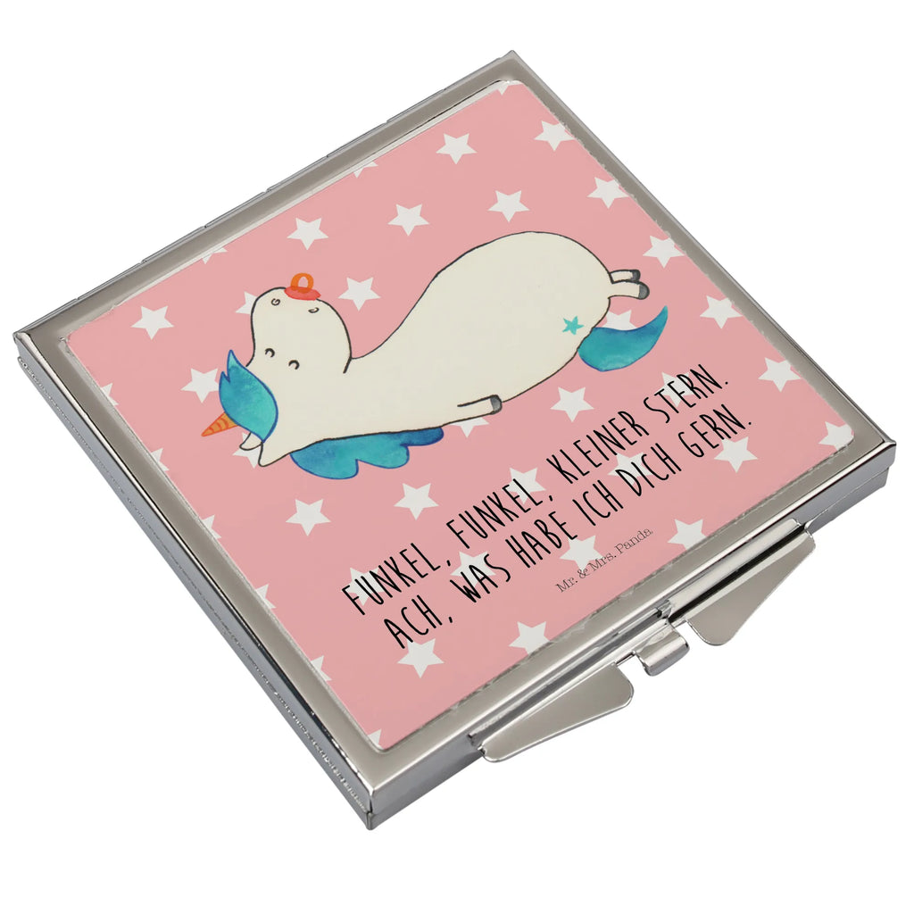 Kwadratowe lusterko do torebki Jednorożec smoczek Kosmetikspiegel Klein, Tragbarer Spiegel, Klappspiegel, Spiegel Für Make-Up Tasche, Spiegel Für Schminktasche, Handspiegel Zum Mitnehmen, Schminkspiegel To Go, Handspiegel Geschenkidee, Silber, Deko Handspiegel, Handtaschenspiegel, Mini Spiegel, Klappbarer Taschenspiegel, Design Taschenspiegel, Quadratischer Handspiegel, Spiegel Für Unterwegs, Reise Spiegel, Vintage Kompaktspiegel, Handspiegel Für Damen, Taschenspiegel, Runder Taschenspiegel, Handspiegel Mit Hülle, Spiegel Für Handtasche, Taschen-Kosmetikspiegel, Klappbarer Handspiegel, Schminkspiegel Kompakt, Kompaktspiegel, Einhörner, Einhorn, Unicorn, Einhorn Deko, Geburt, Schnuller, Mutter, Mama, Säugling, Geburtstag, Kleinkind, Geschenk Geburt, Baby