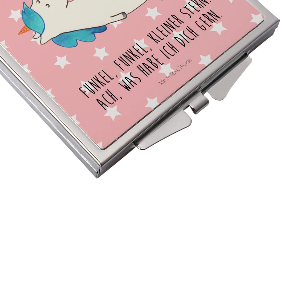 Kwadratowe lusterko do torebki Jednorożec smoczek Kosmetikspiegel Klein, Tragbarer Spiegel, Klappspiegel, Spiegel Für Make-Up Tasche, Spiegel Für Schminktasche, Handspiegel Zum Mitnehmen, Schminkspiegel To Go, Handspiegel Geschenkidee, Silber, Deko Handspiegel, Handtaschenspiegel, Mini Spiegel, Klappbarer Taschenspiegel, Design Taschenspiegel, Quadratischer Handspiegel, Spiegel Für Unterwegs, Reise Spiegel, Vintage Kompaktspiegel, Handspiegel Für Damen, Taschenspiegel, Runder Taschenspiegel, Handspiegel Mit Hülle, Spiegel Für Handtasche, Taschen-Kosmetikspiegel, Klappbarer Handspiegel, Schminkspiegel Kompakt, Kompaktspiegel, Einhörner, Einhorn, Unicorn, Einhorn Deko, Geburt, Schnuller, Mutter, Mama, Säugling, Geburtstag, Kleinkind, Geschenk Geburt, Baby